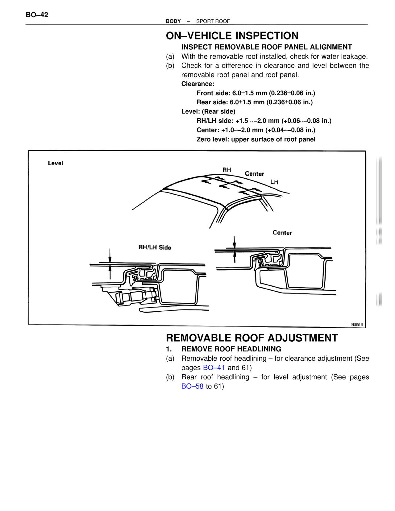 On–vehicle Inspection — MK4 Supra Body Mechanical, page 42