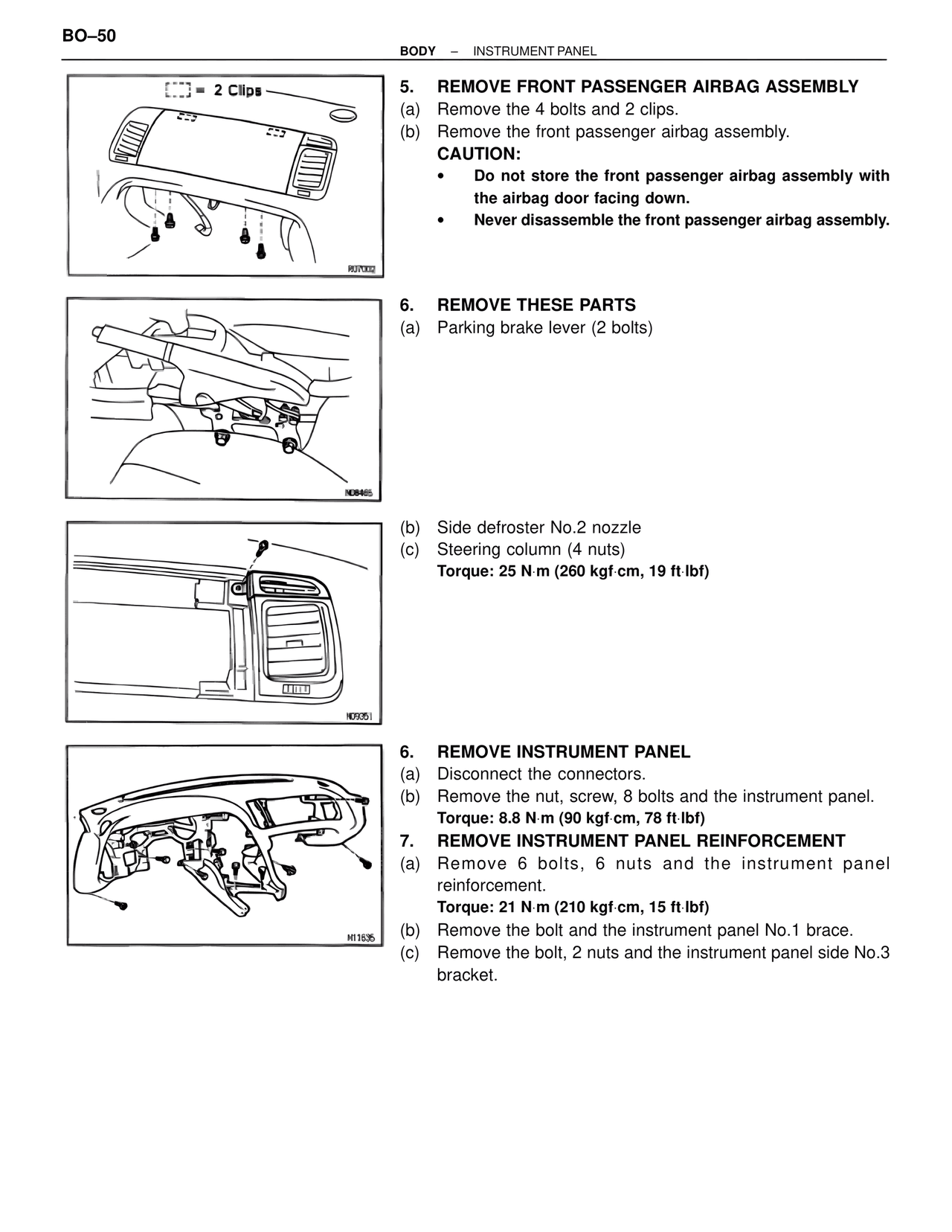 Body Mechanical — MK4 Supra Body Mechanical, page 50