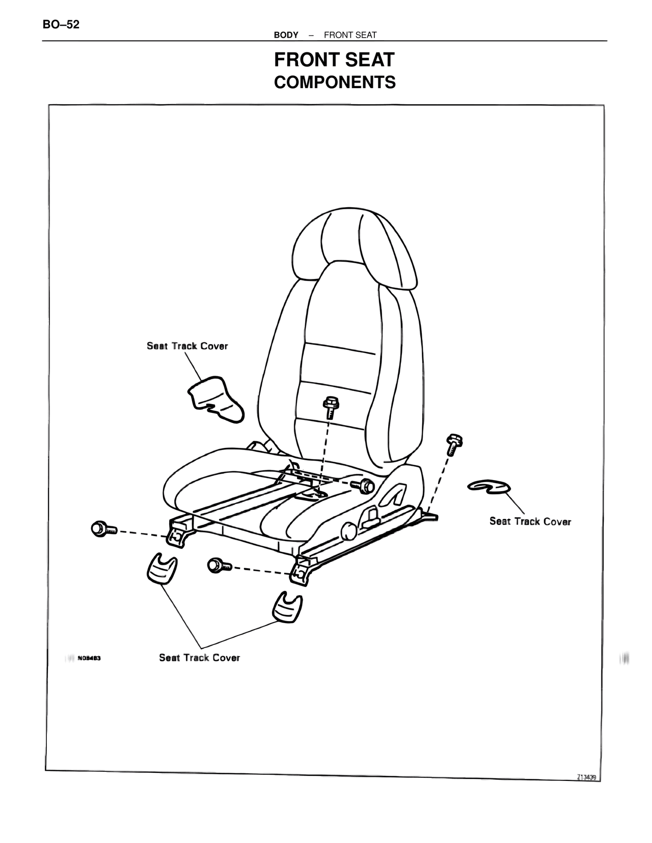 Front Seat Components — MK4 Supra Body Mechanical, page 52