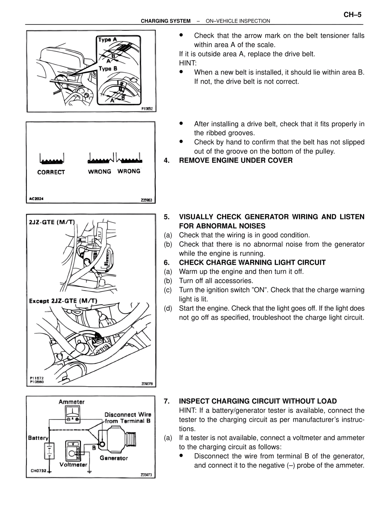 Charging System — MK4 Supra Charging System, page 6