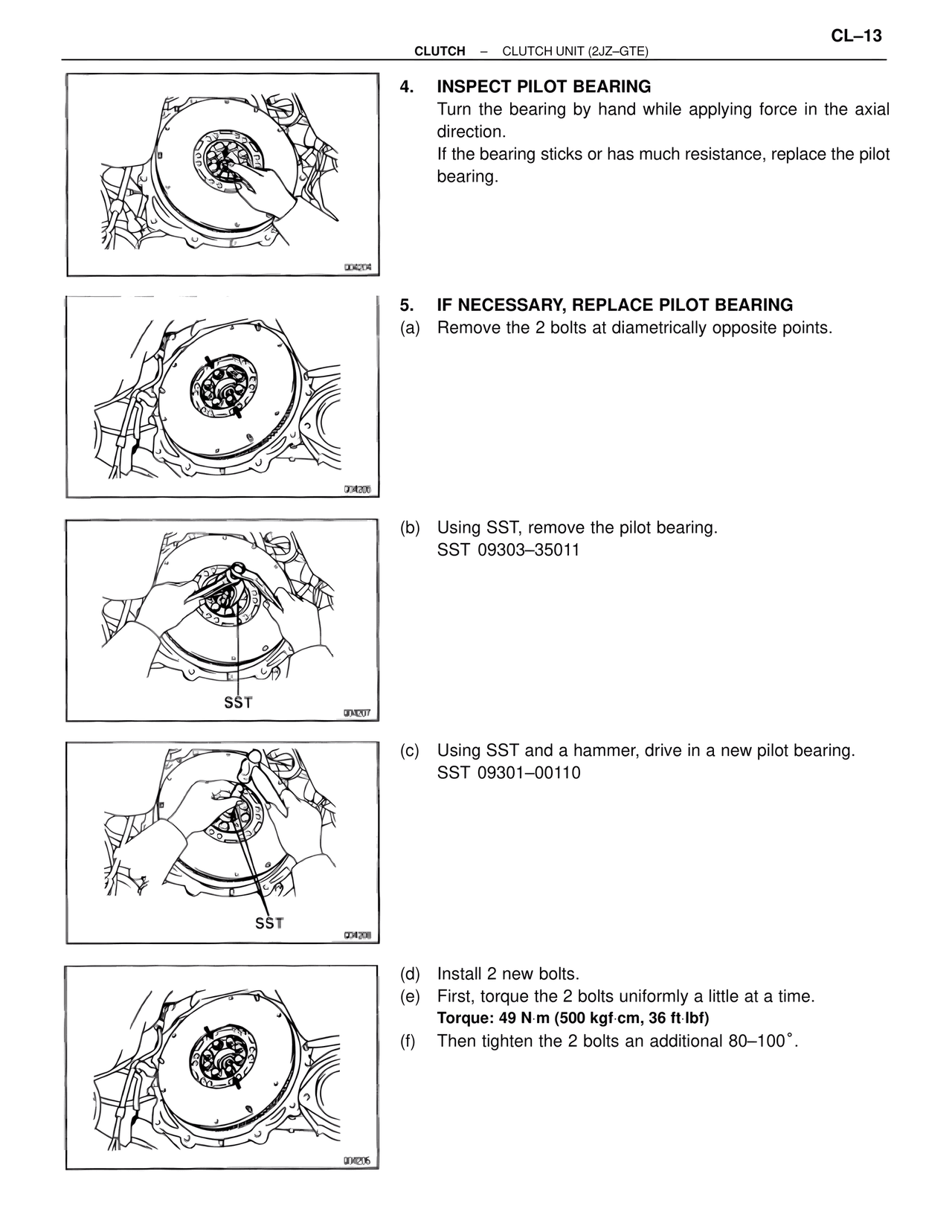 Clutch System — MK4 Supra Clutch System, page 13