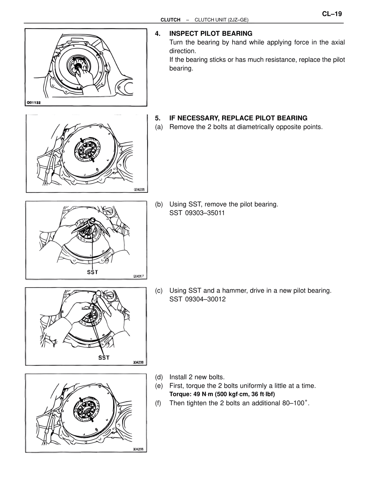 Clutch System — MK4 Supra Clutch System, page 19