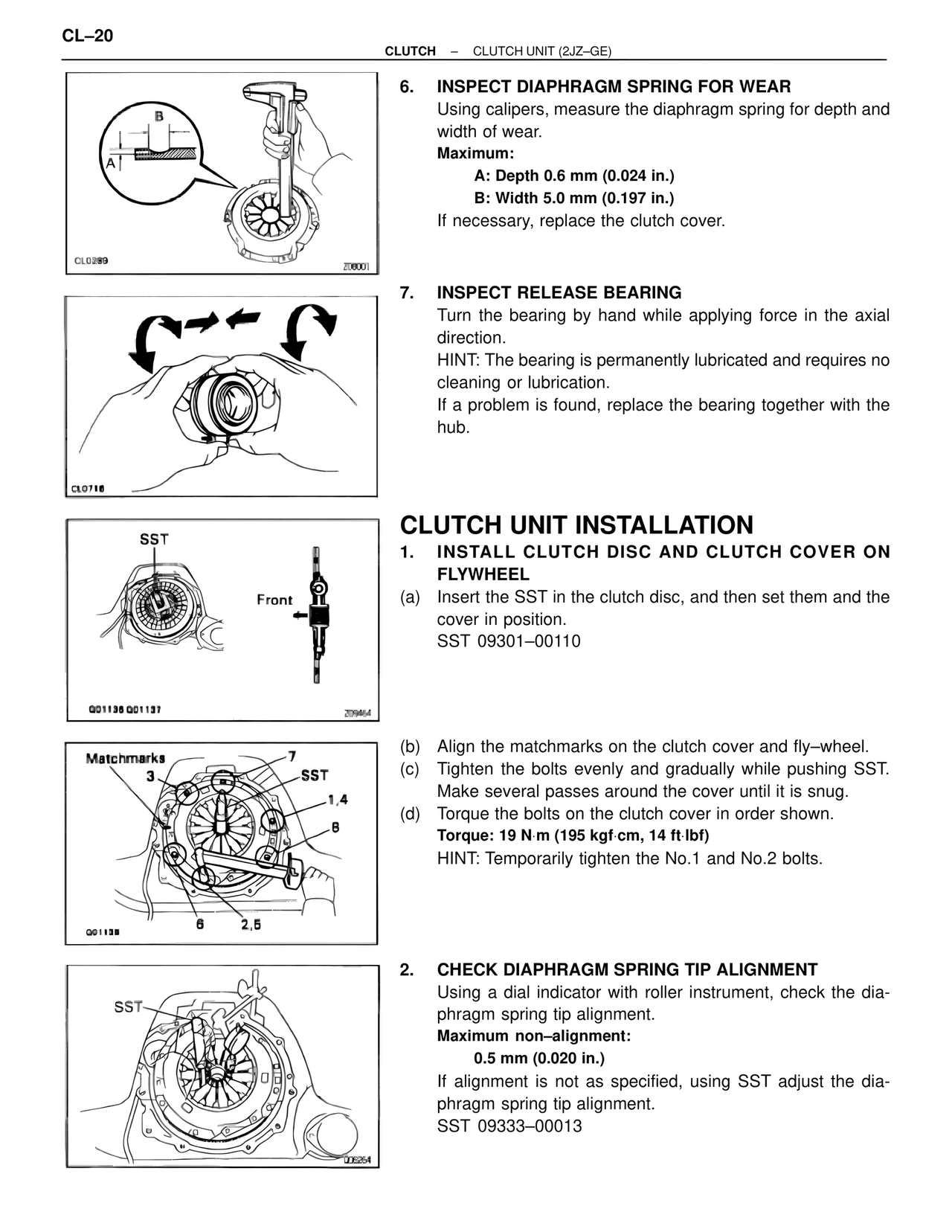 Clutch Unit Installation — MK4 Supra Clutch System, page 20