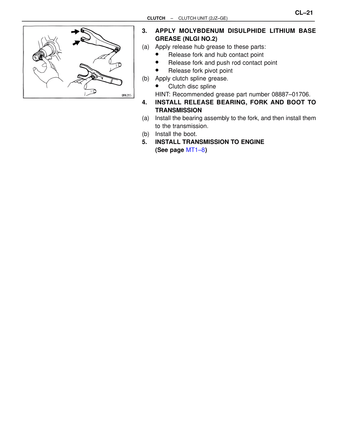 Clutch System — MK4 Supra Clutch System, page 21