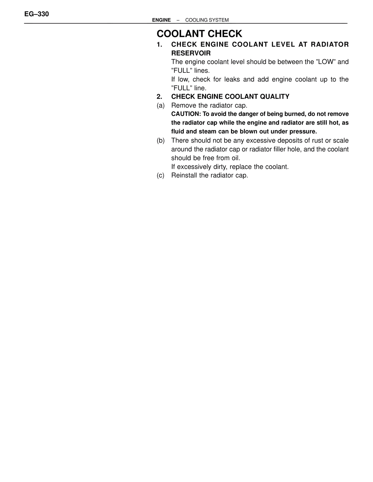 Coolant Check — MK4 Supra Cooling System, page 2