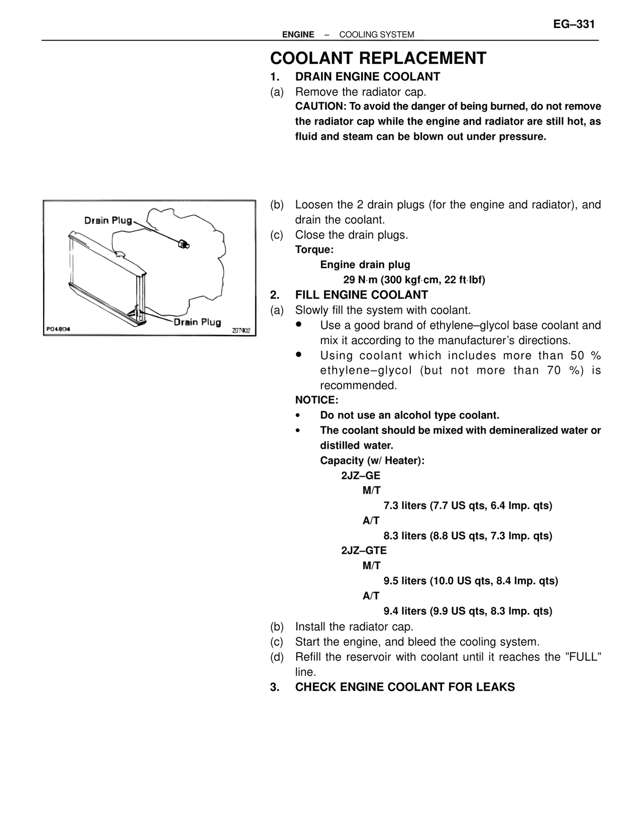 Coolant Replacement — MK4 Supra Cooling System, page 3