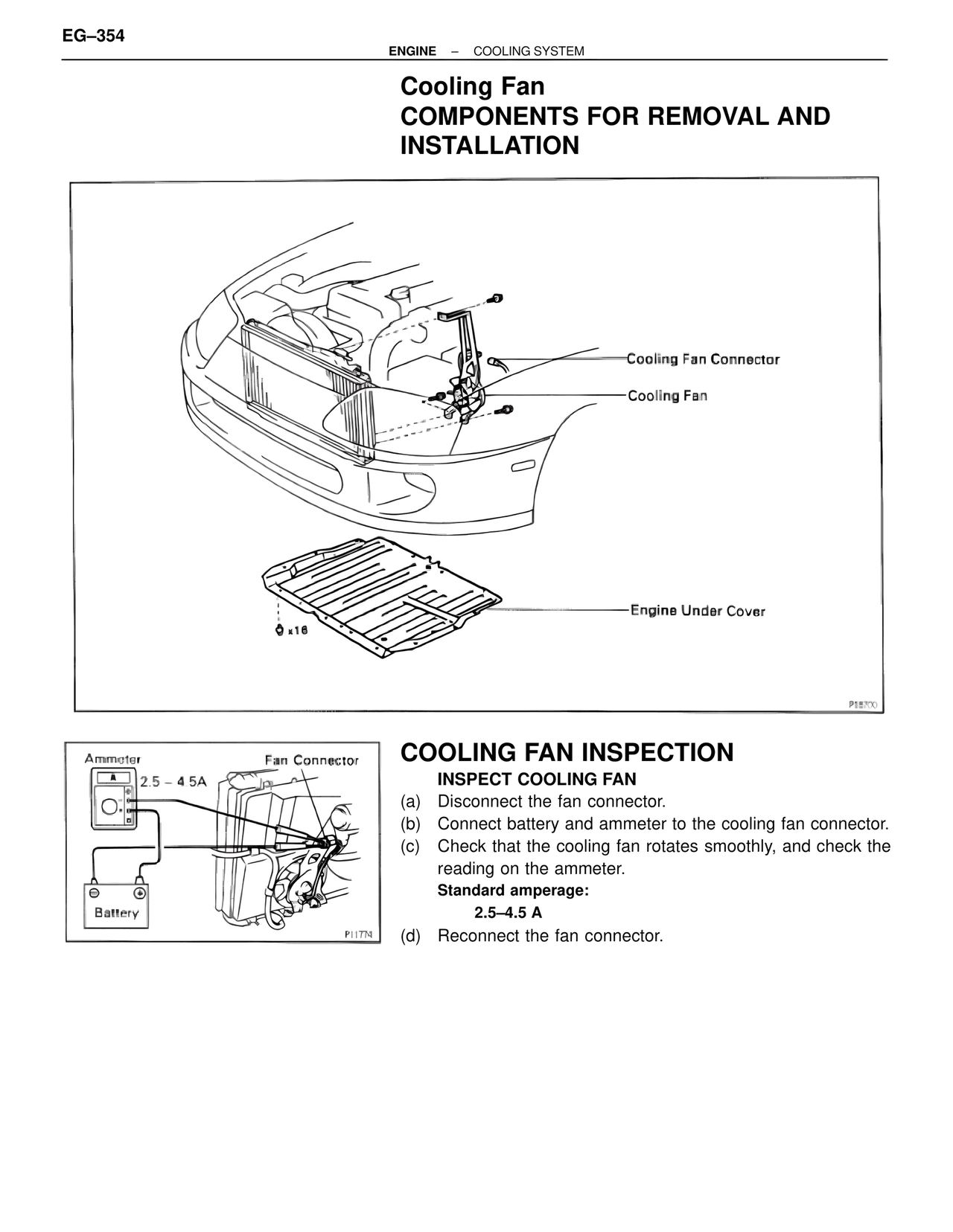 Cooling Fan Components for Removal and Installation — MK4 Supra Cooling System, page 26