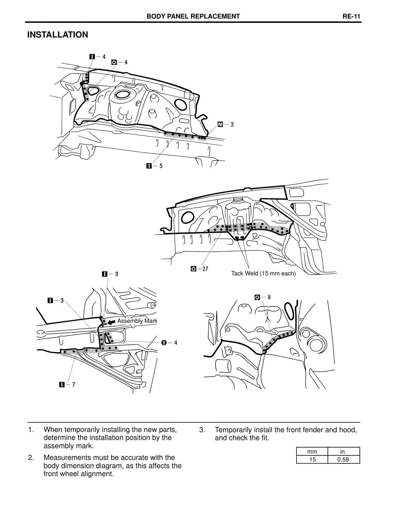 Installation — MK4 Supra Collision Repair, page 34