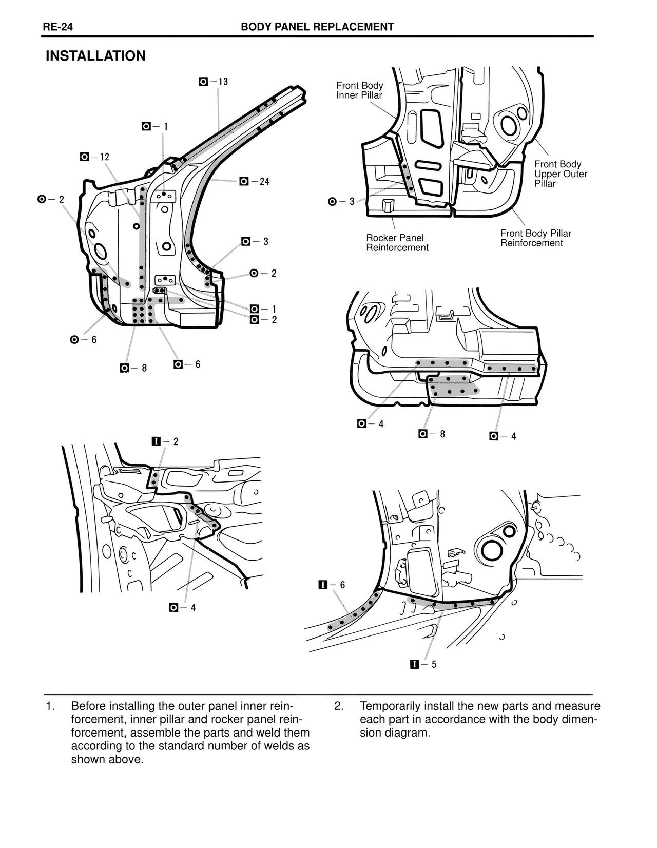 Installation — MK4 Supra Collision Repair, page 47
