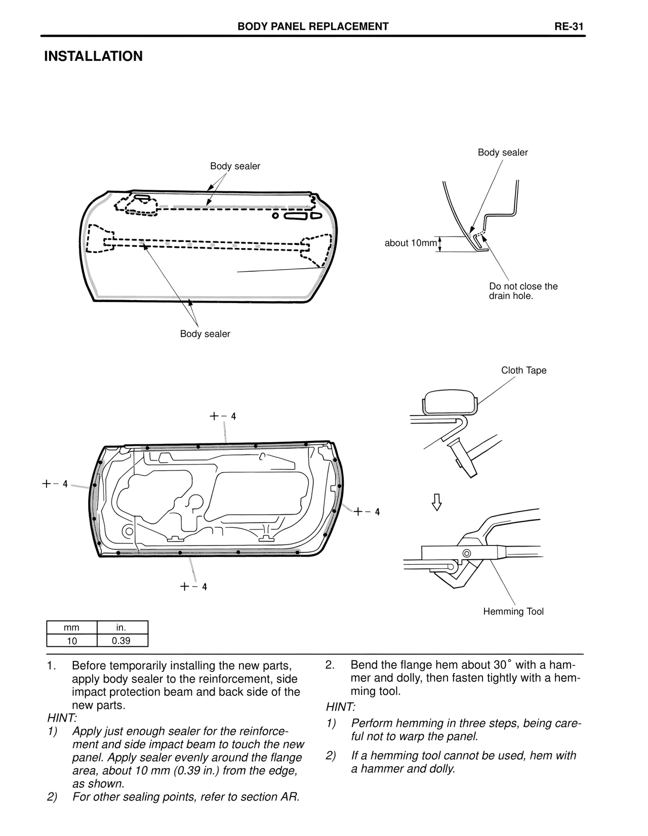 Installation — MK4 Supra Collision Repair, page 54