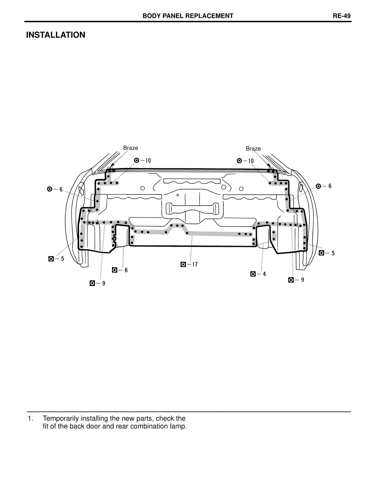 Installation — MK4 Supra Collision Repair, page 72