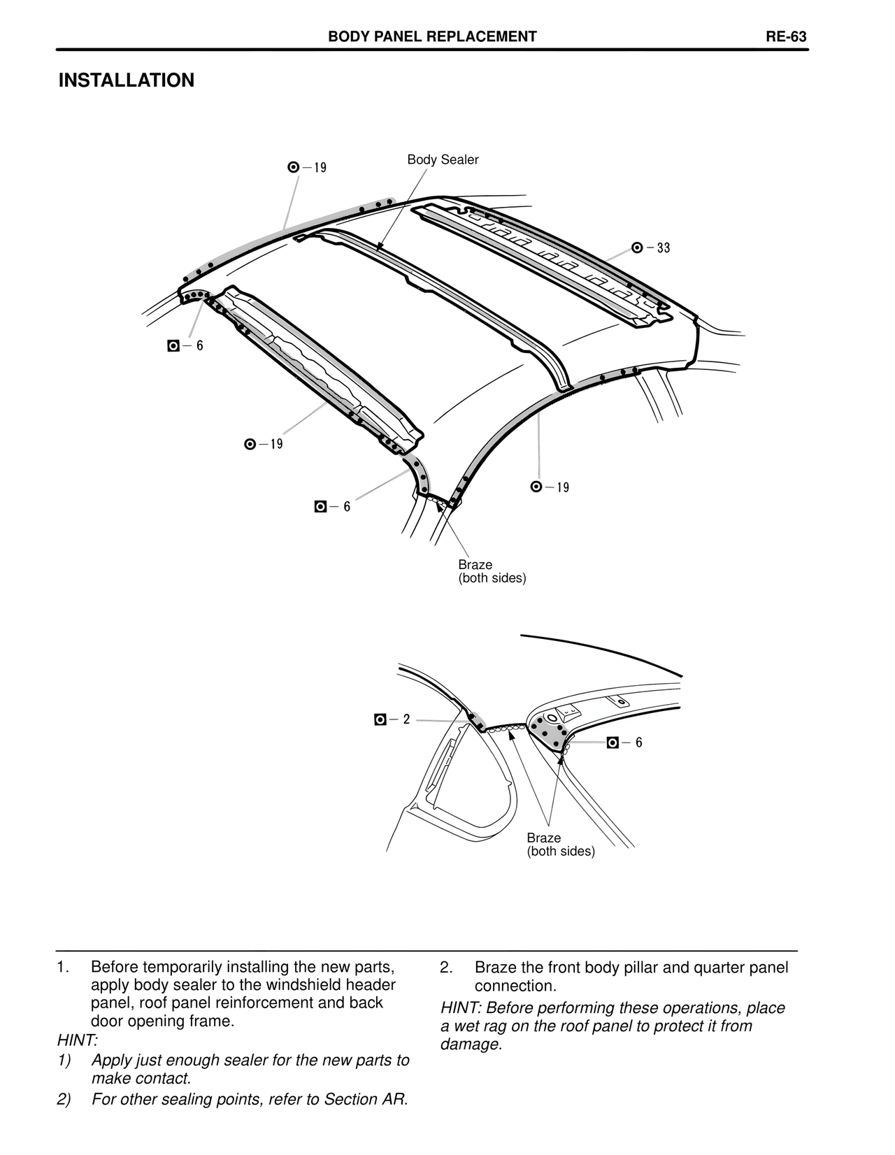 Installation — MK4 Supra Collision Repair, page 86