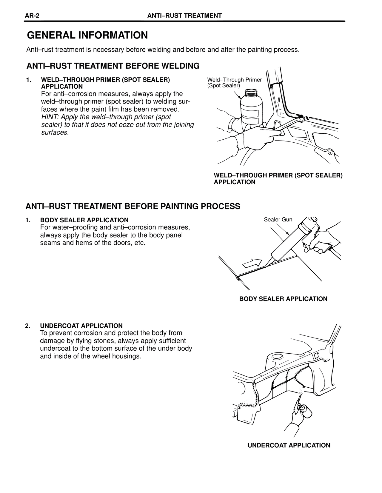 General Information — MK4 Supra Collision Repair, page 90
