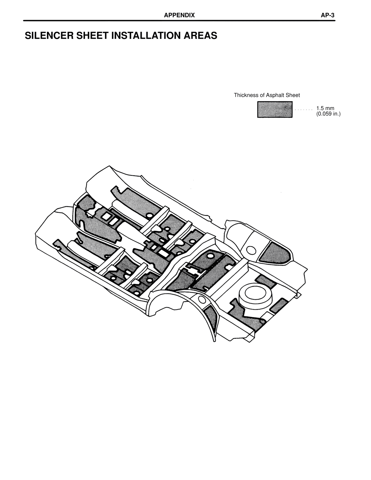 Silencer Sheet Installation Areas — MK4 Supra Collision Repair, page 99
