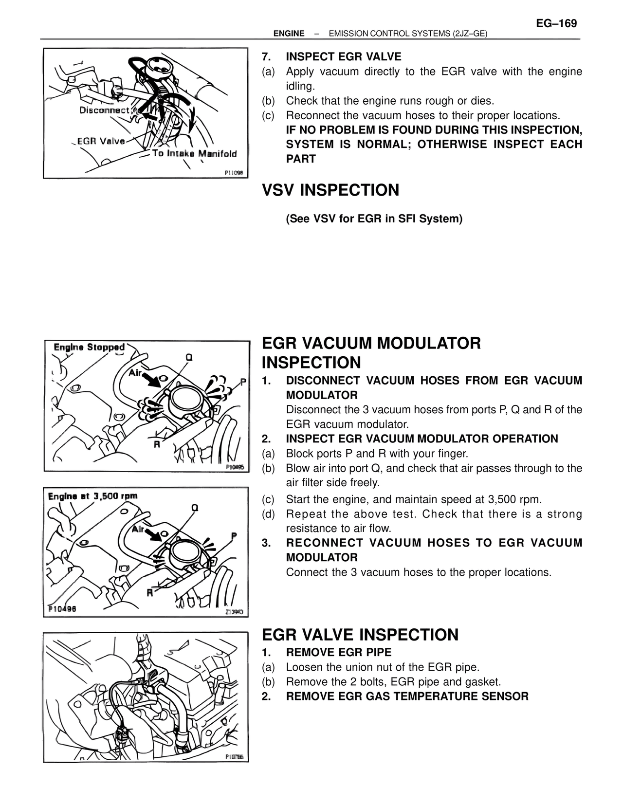 VSV Inspection — MK4 Supra Emission System 2JZ-GE, page 8