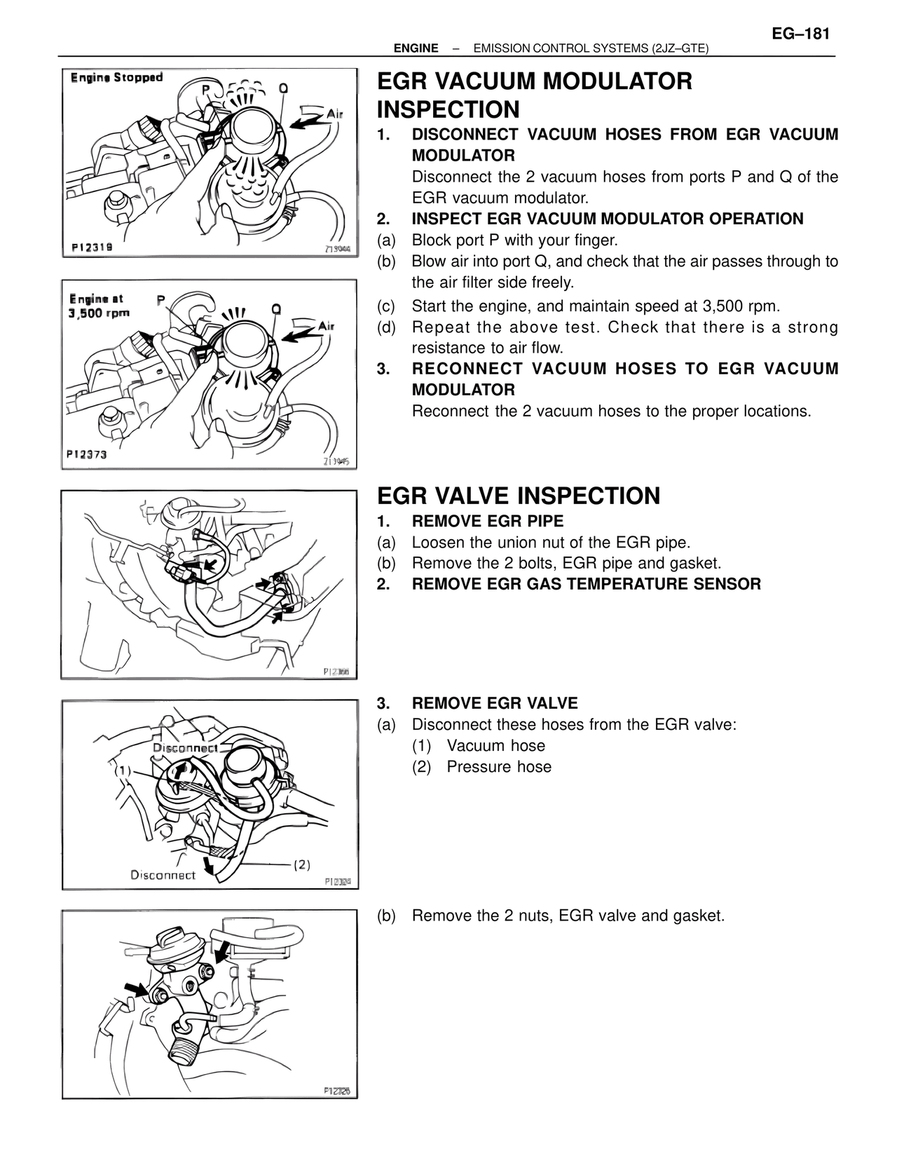 EGR Vacuum Modulator Inspection — MK4 Supra Emission System 2JZ-GTE, page 8