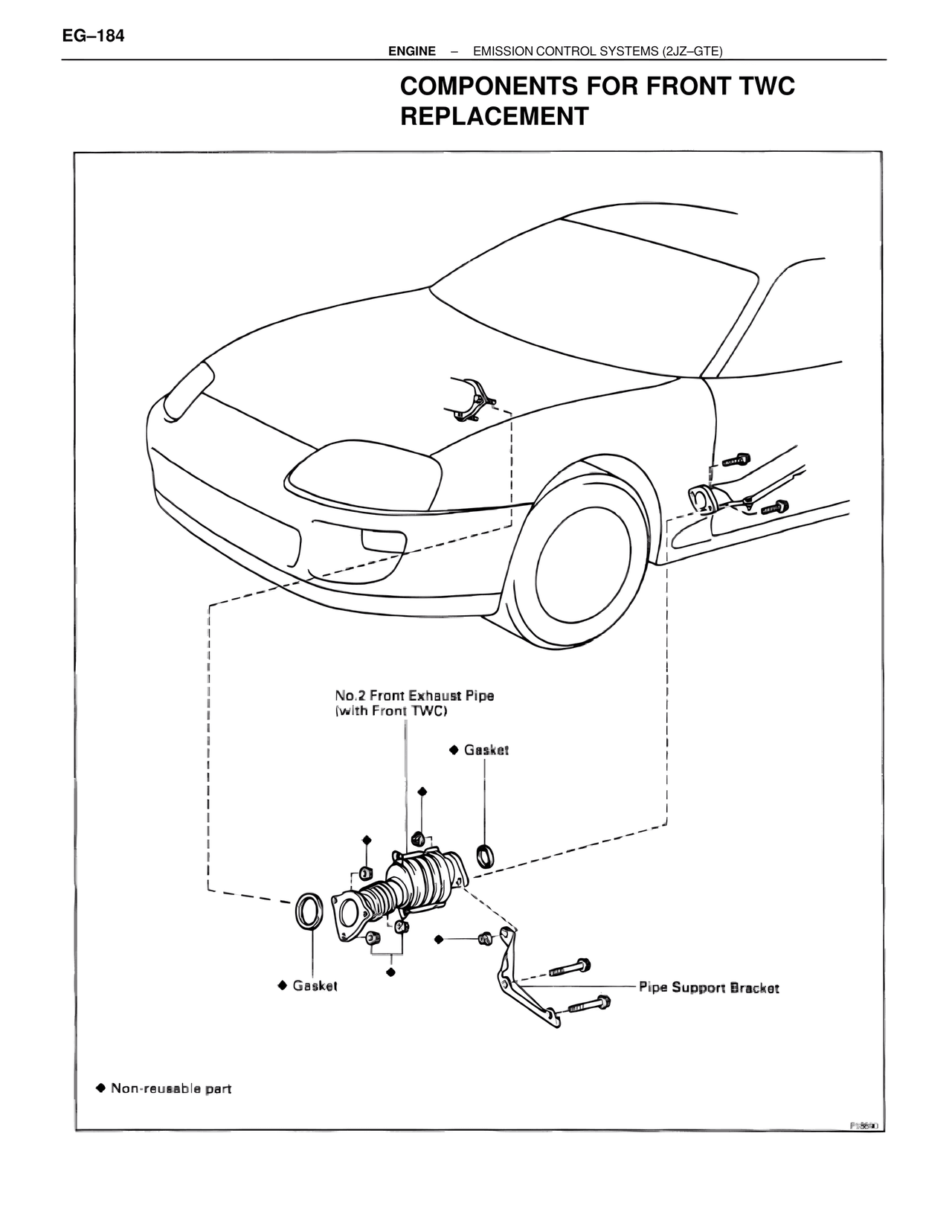 Components for Front TWC Replacement — MK4 Supra Emission System 2JZ-GTE, page 11