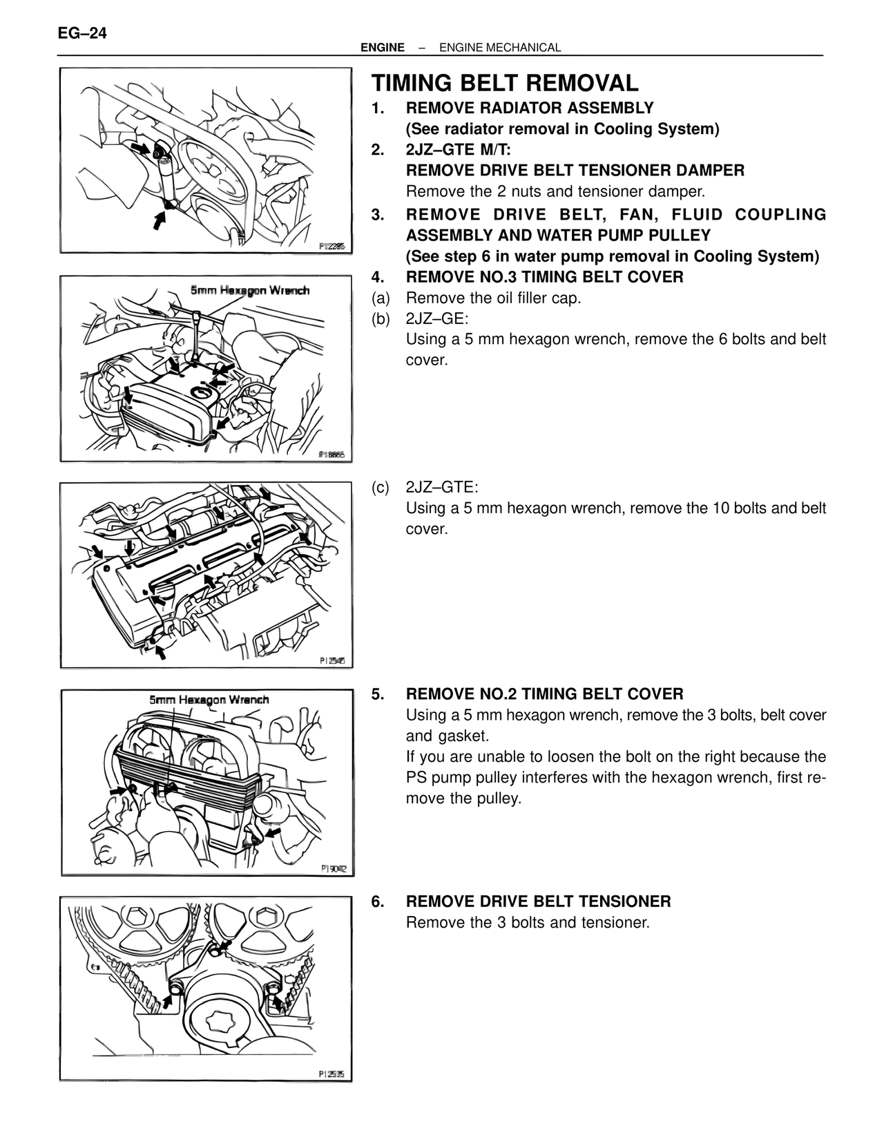 Timing Belt Removal — MK4 Supra Engine Mechanical, page 24
