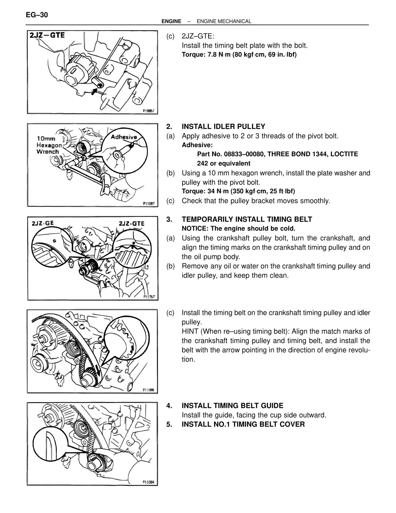 Engine Mechanical — MK4 Supra Engine Mechanical, page 30