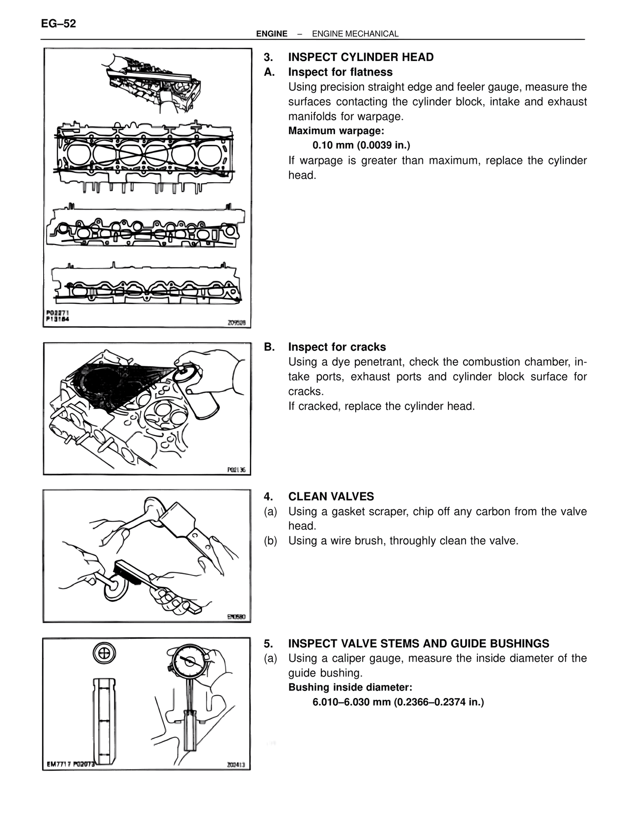 Inspect Cylinder Head — MK4 Supra Engine Mechanical, page 52