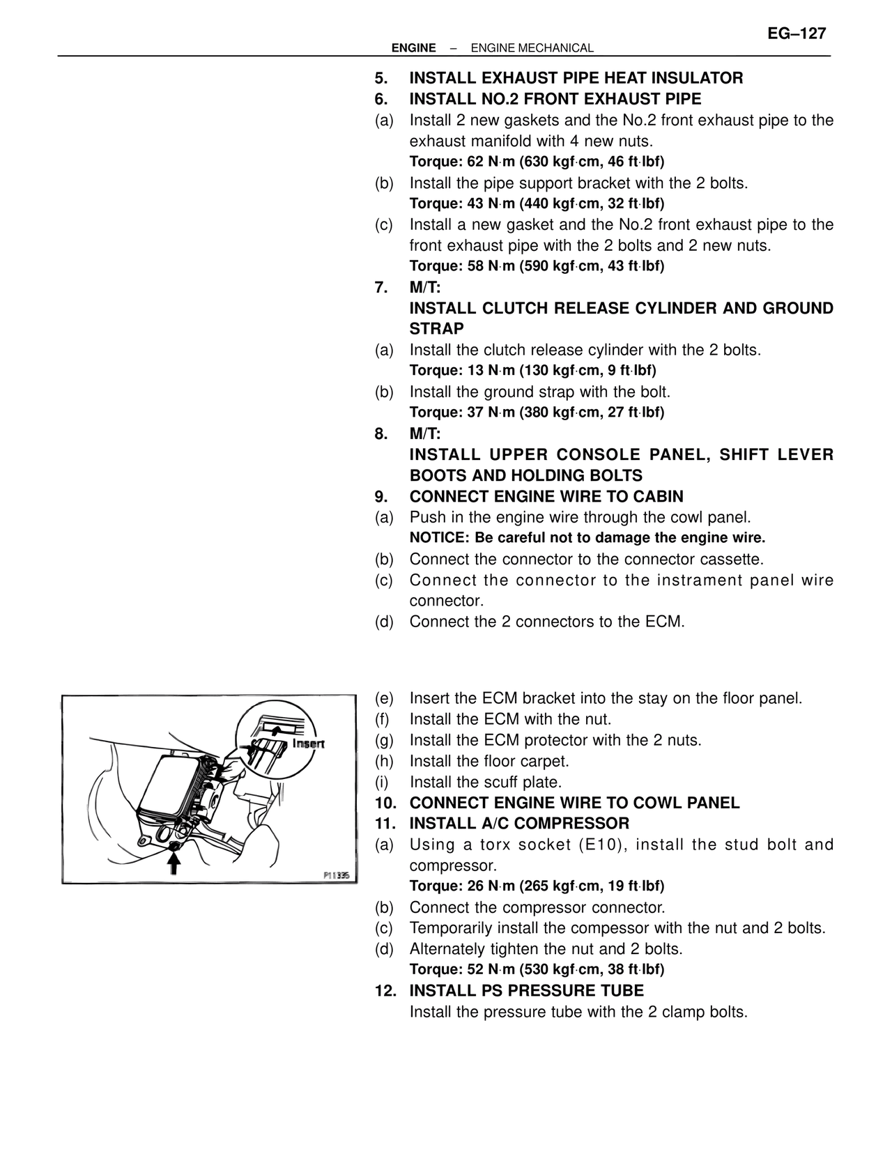 Engine Mechanical — MK4 Supra Engine Mechanical, page 127