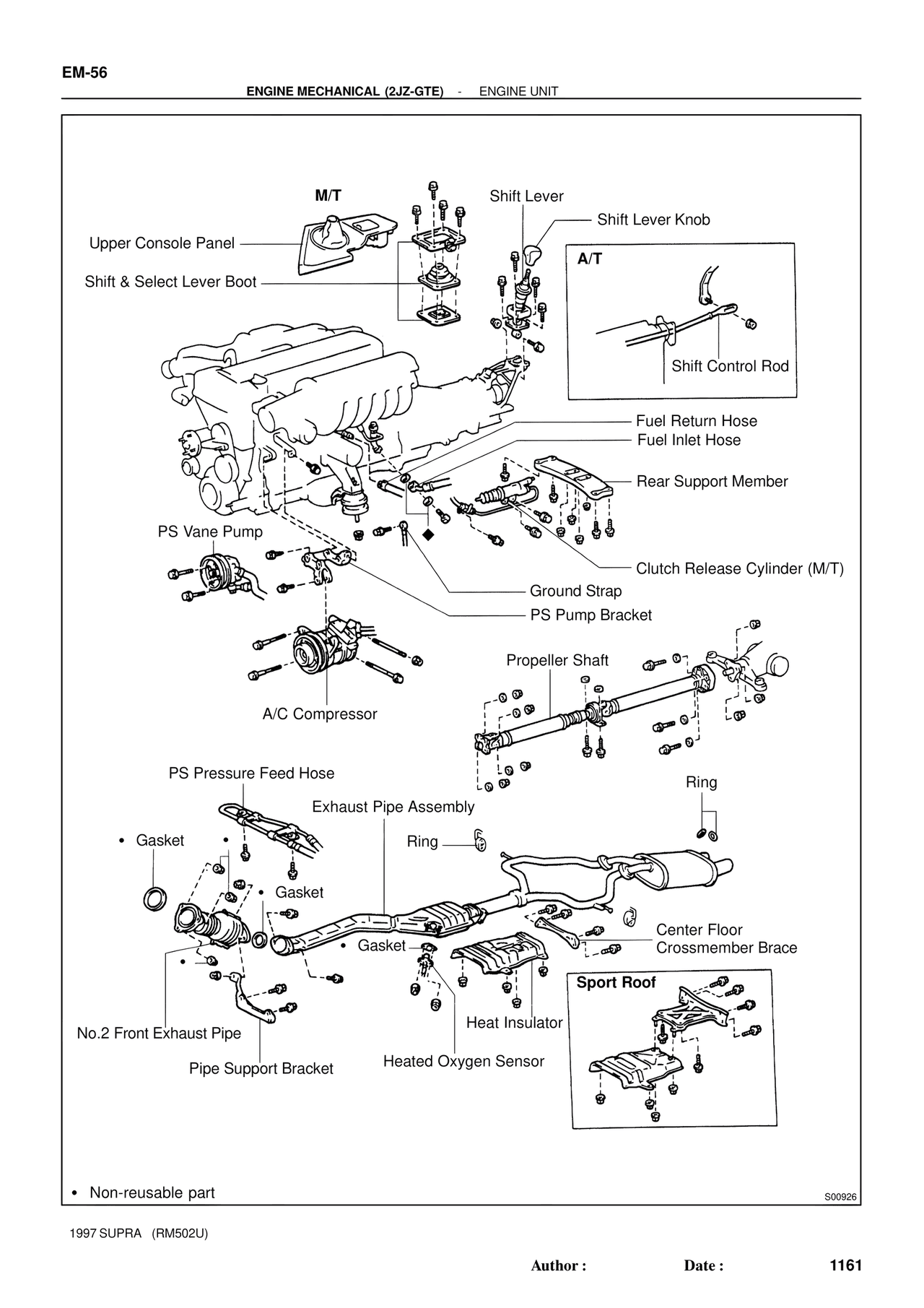 Engine Mechanical 1997 Supplement — MK4 Supra Engine Mechanical 1997 Supplement, page 28