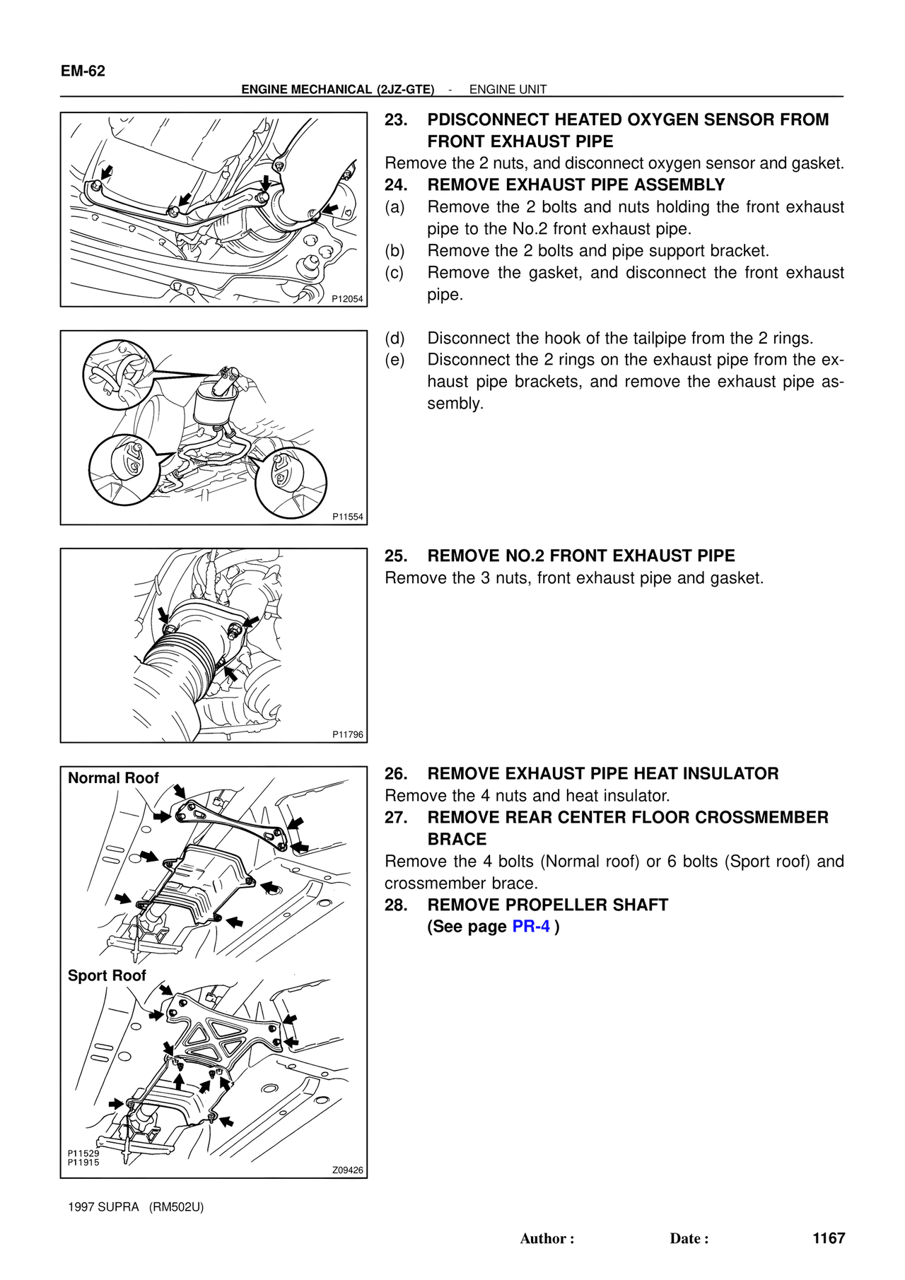Engine Mechanical 1997 Supplement — MK4 Supra Engine Mechanical 1997 Supplement, page 34