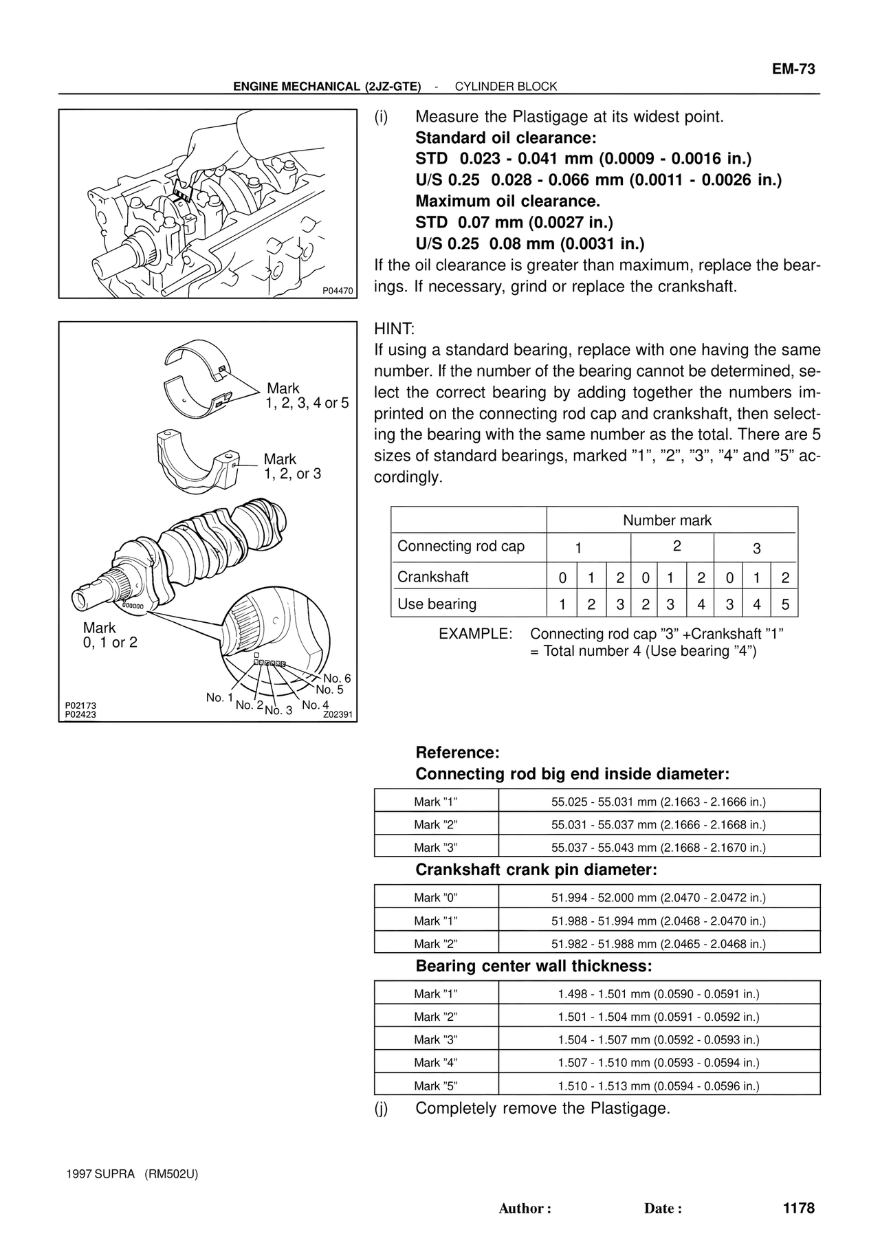 Engine Mechanical 1997 Supplement — MK4 Supra Engine Mechanical 1997 Supplement, page 45