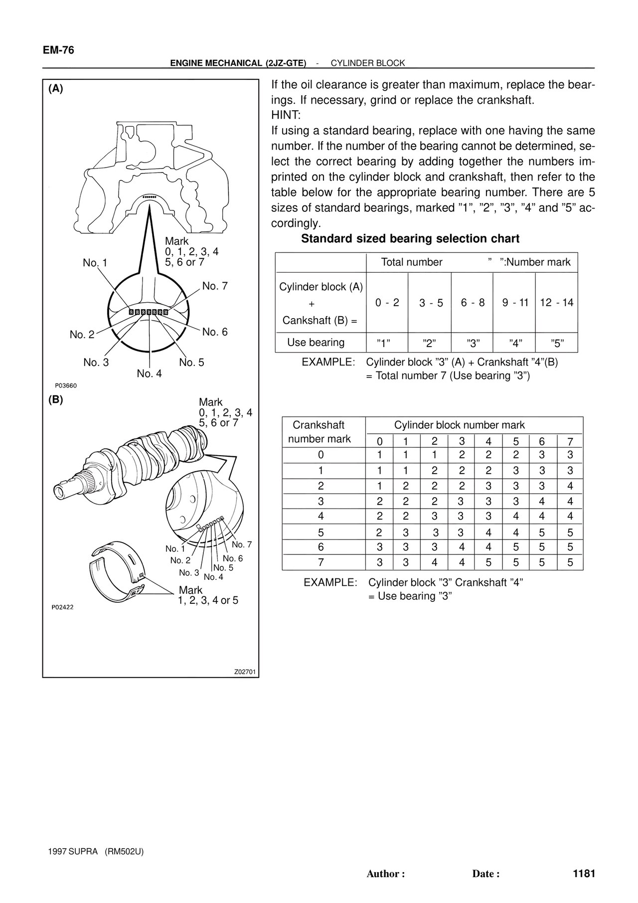 Engine Mechanical 1997 Supplement — MK4 Supra Engine Mechanical 1997 Supplement, page 48