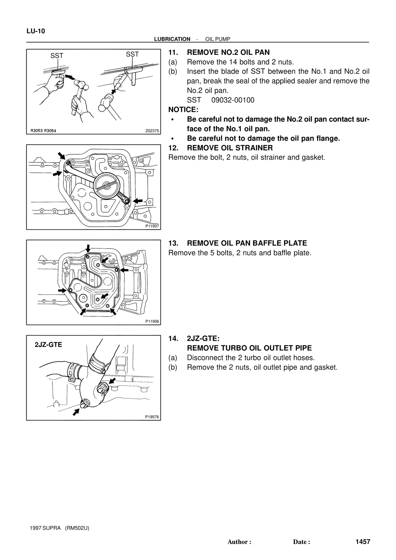 Engine Mechanical 1997 Supplement — MK4 Supra Engine Mechanical 1997 Supplement, page 97