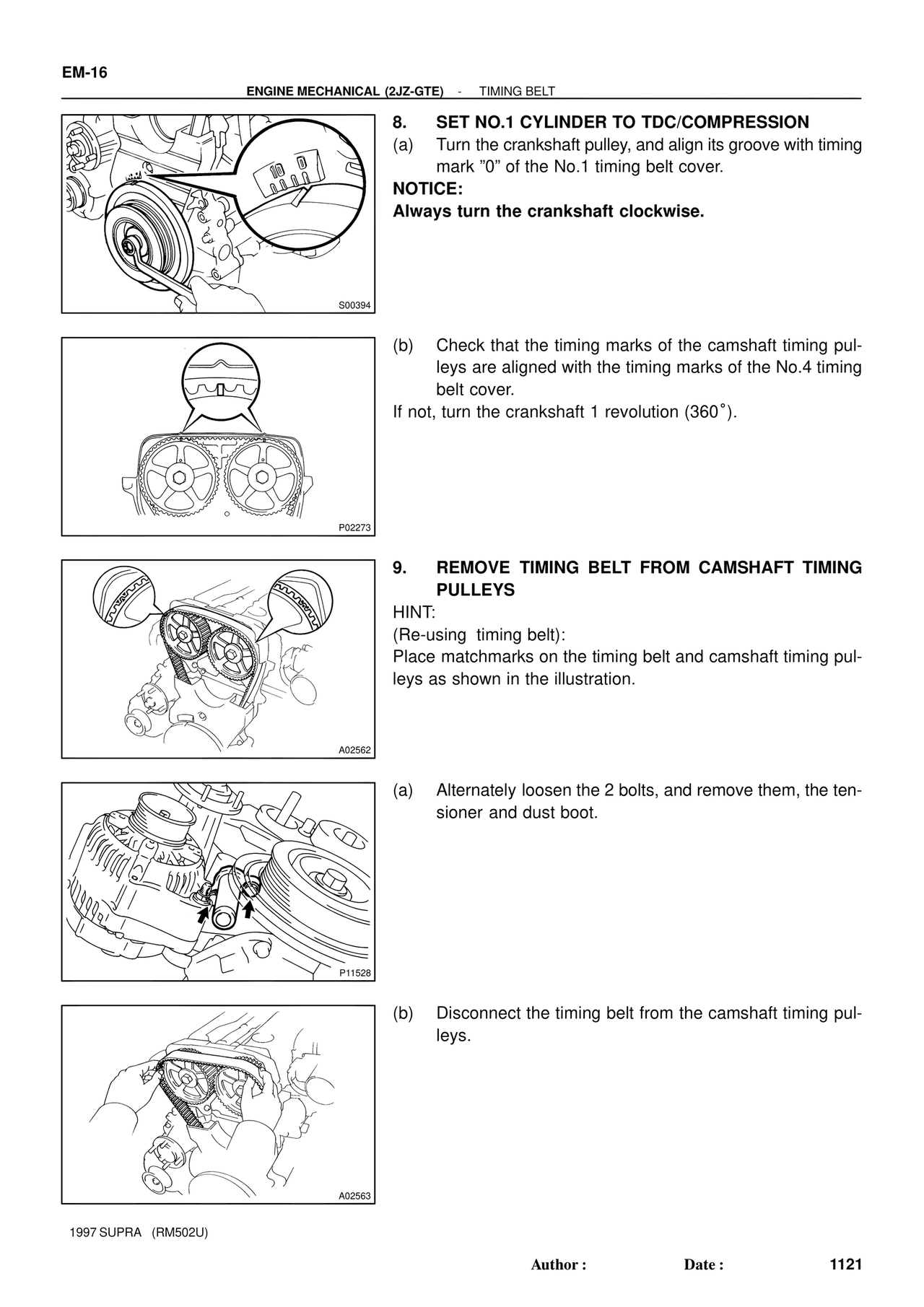 Engine Mechanical 1997 Supplement — MK4 Supra Engine Mechanical 1997 Supplement, page 115