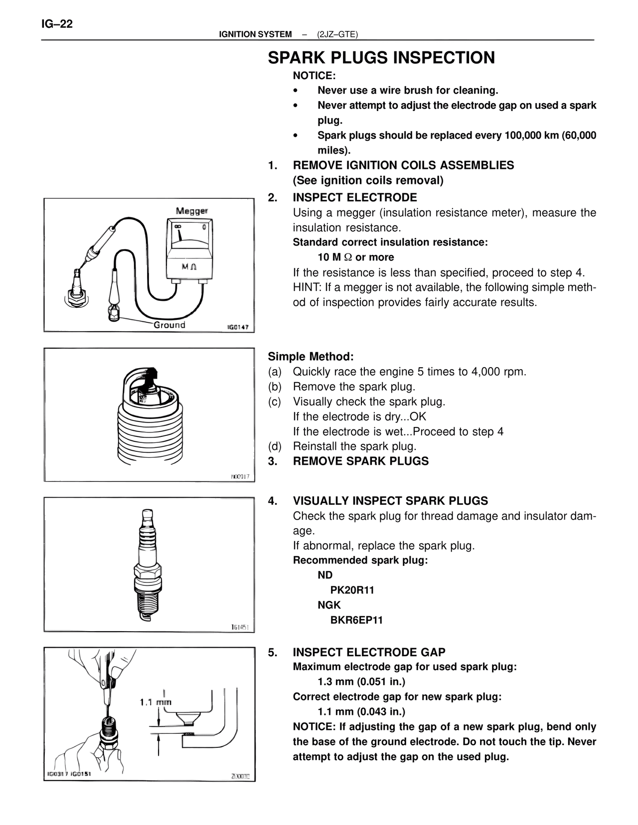 Spark Plugs Inspection — MK4 Supra Ignition System 2JZ-GTE, page 4