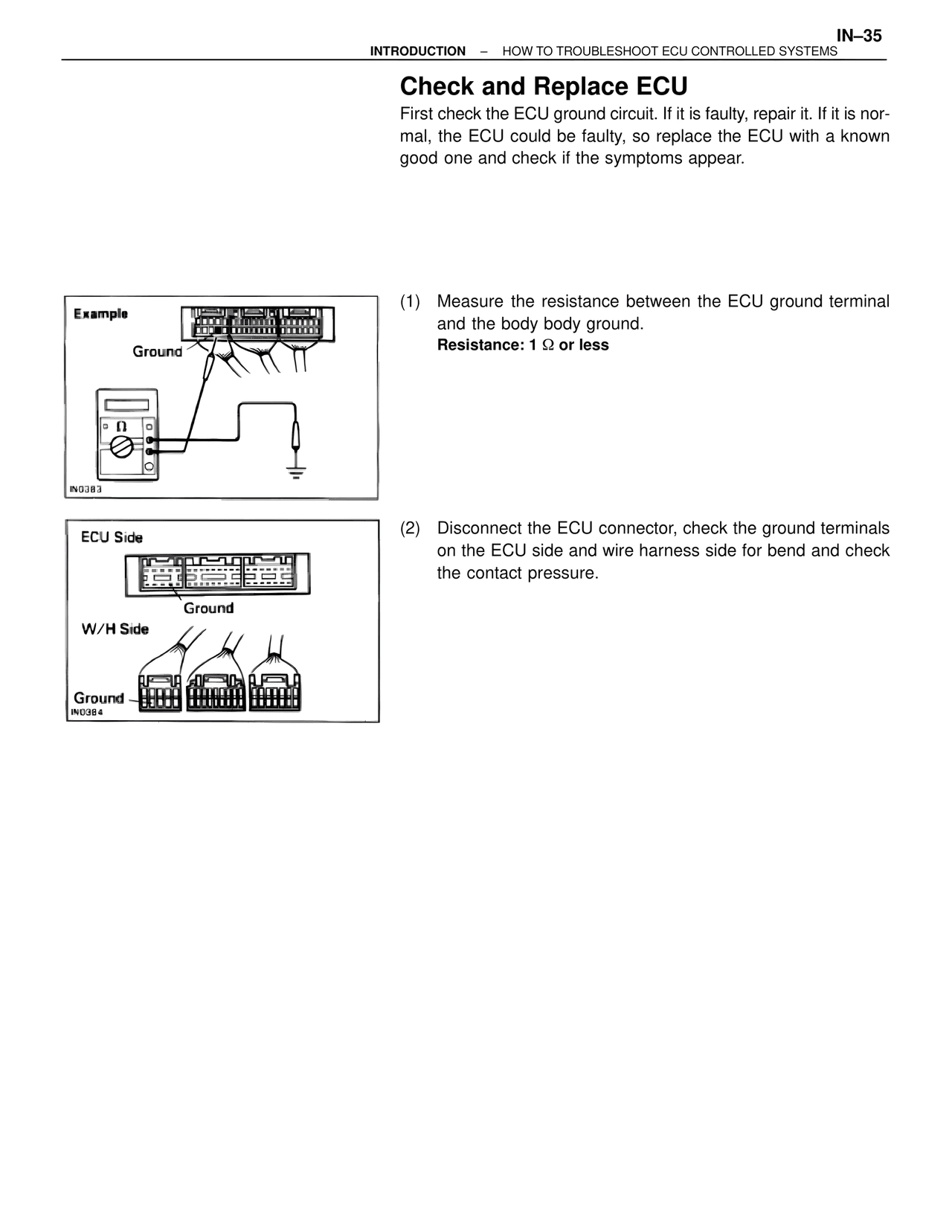 Check and Replace ECU — MK4 Supra Introduction, page 36