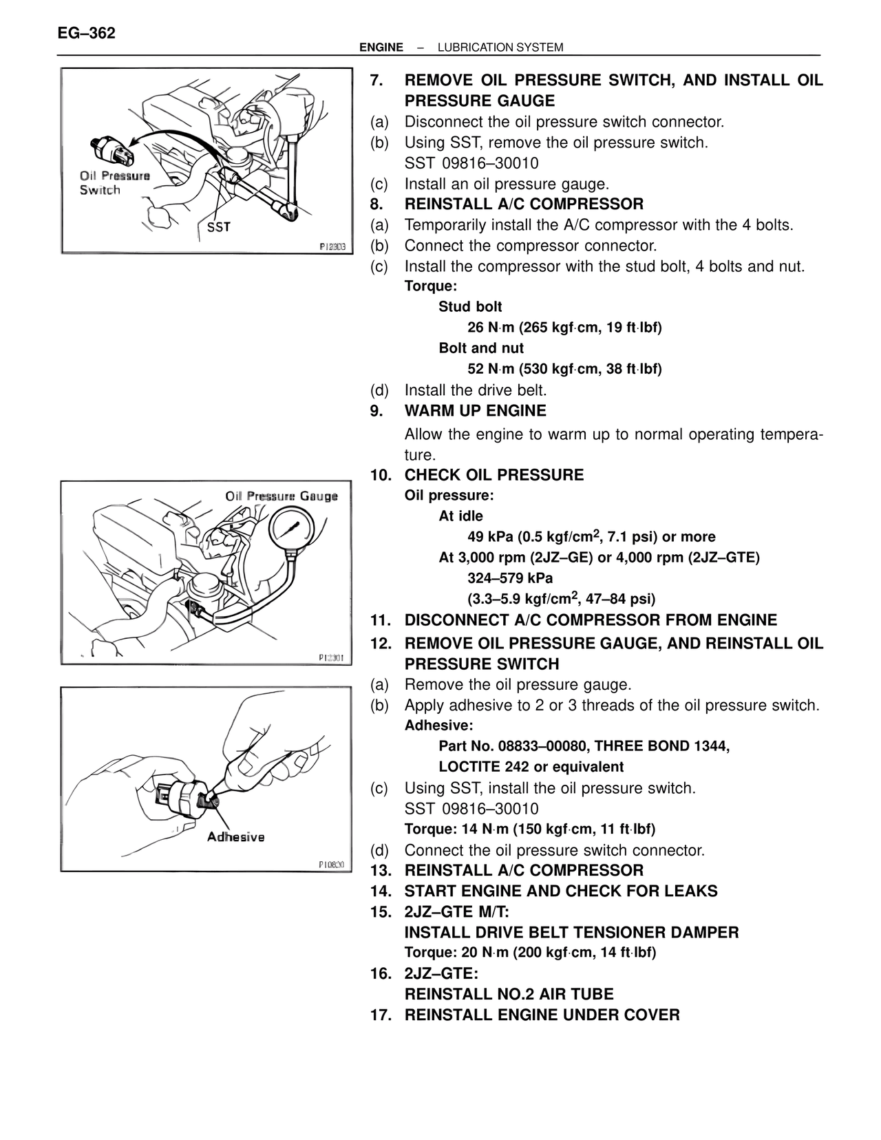 Lubrication System — MK4 Supra Lubrication System, page 4
