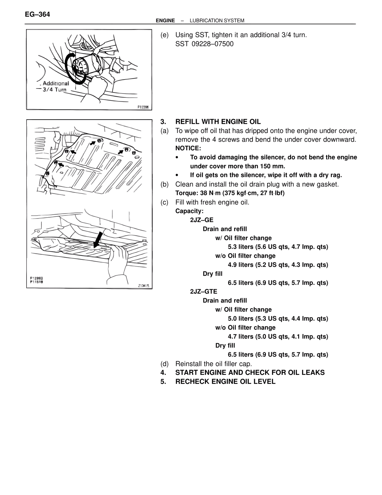 Lubrication System — MK4 Supra Lubrication System, page 6