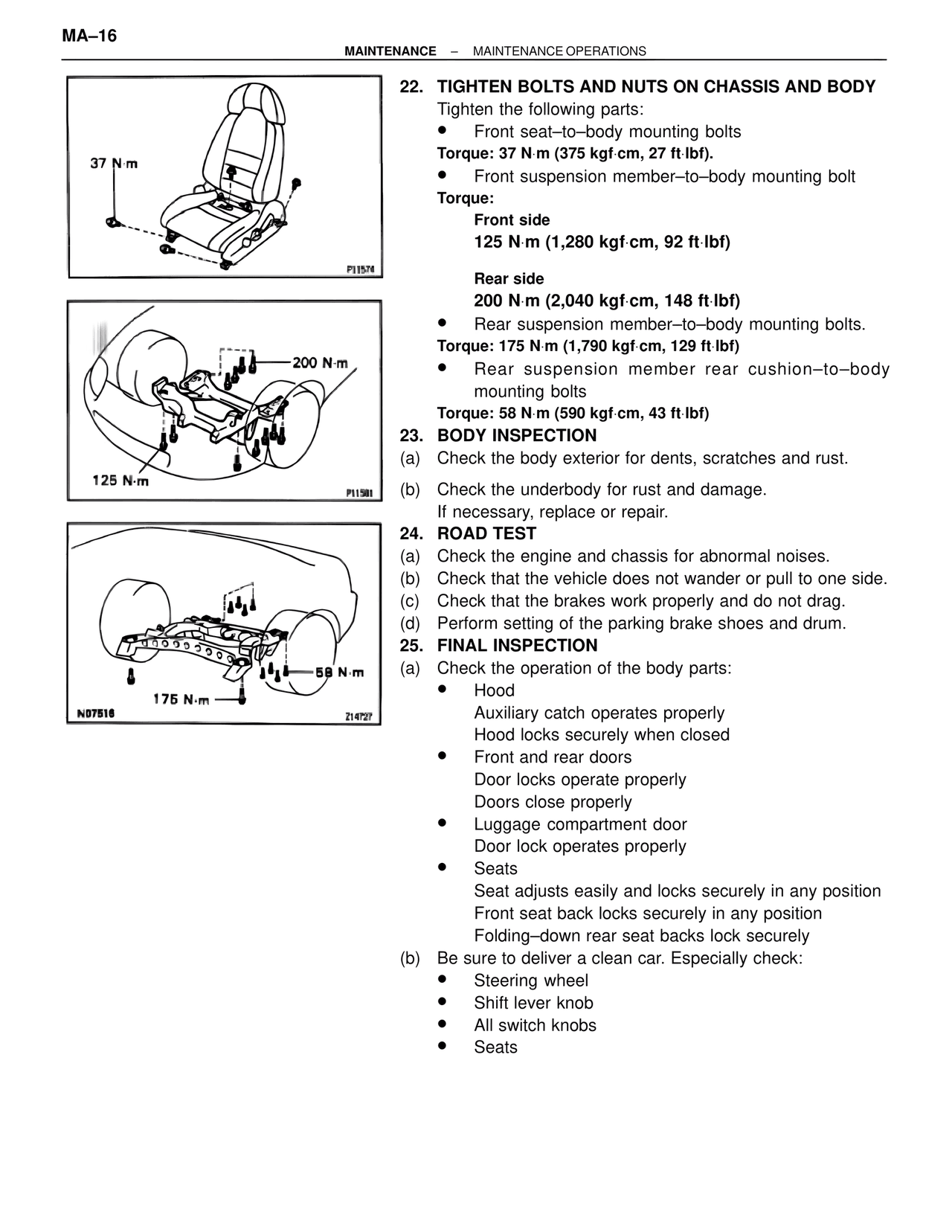 Maintenance — MK4 Supra Maintenance, page 16