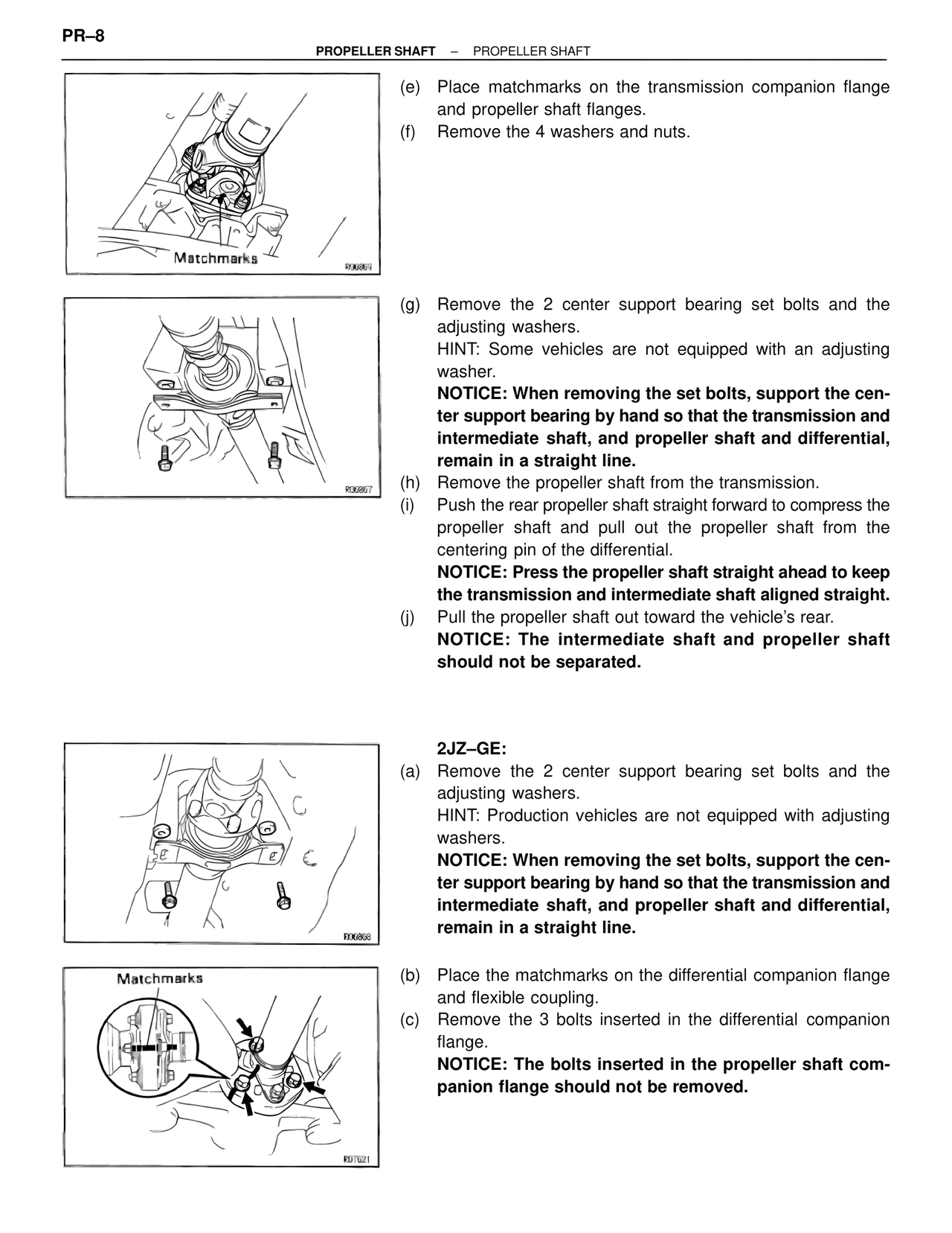 Propeller Shaft — MK4 Supra Propeller Shaft, page 9