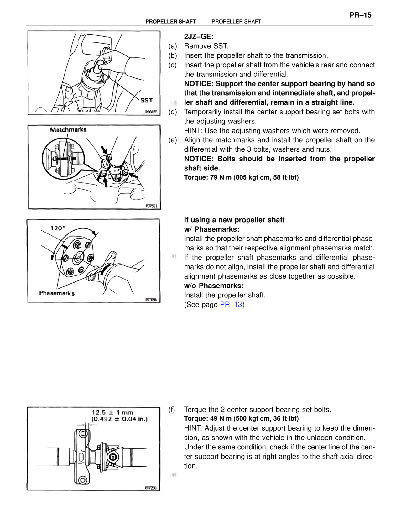 Propeller Shaft — MK4 Supra Propeller Shaft, page 16
