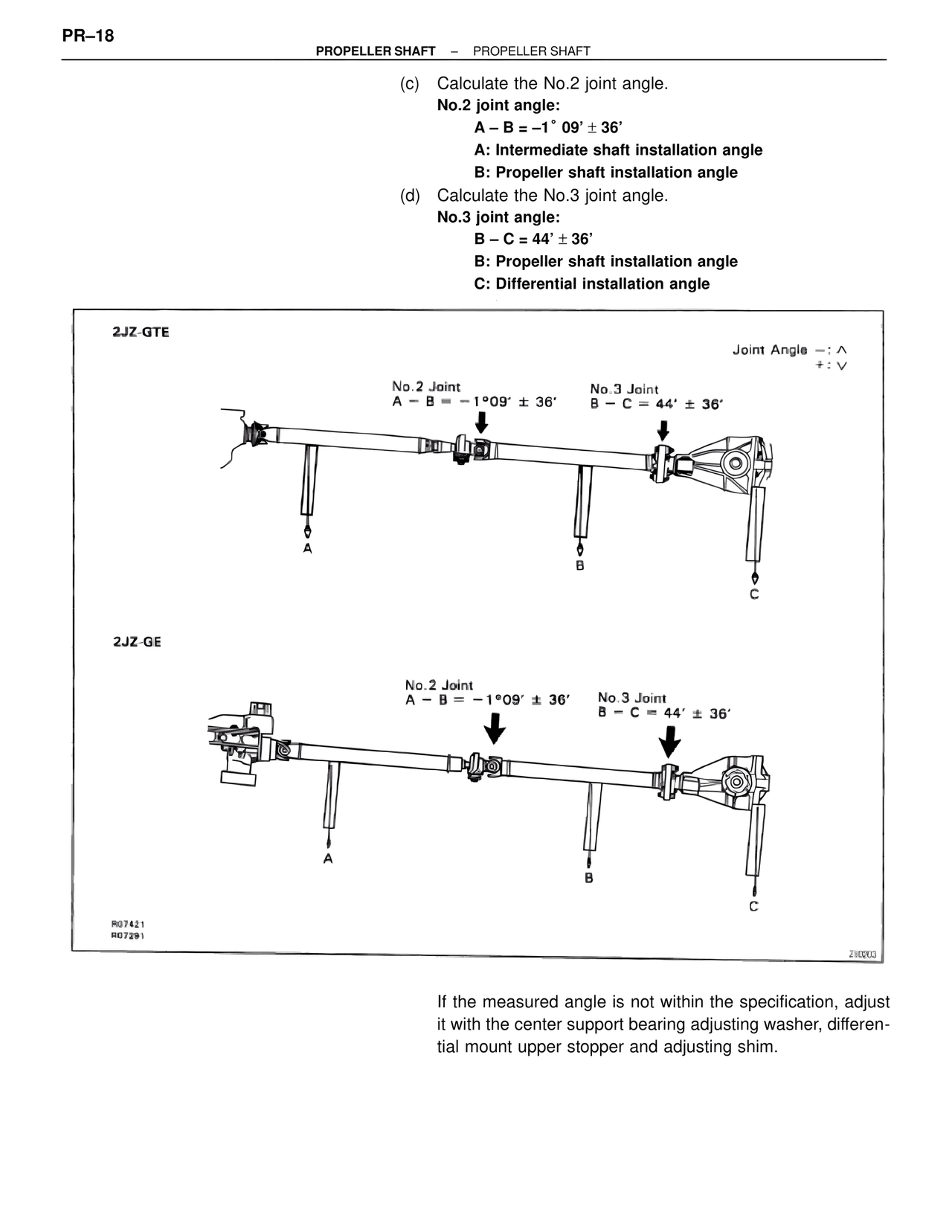 Propeller Shaft — MK4 Supra Propeller Shaft, page 19