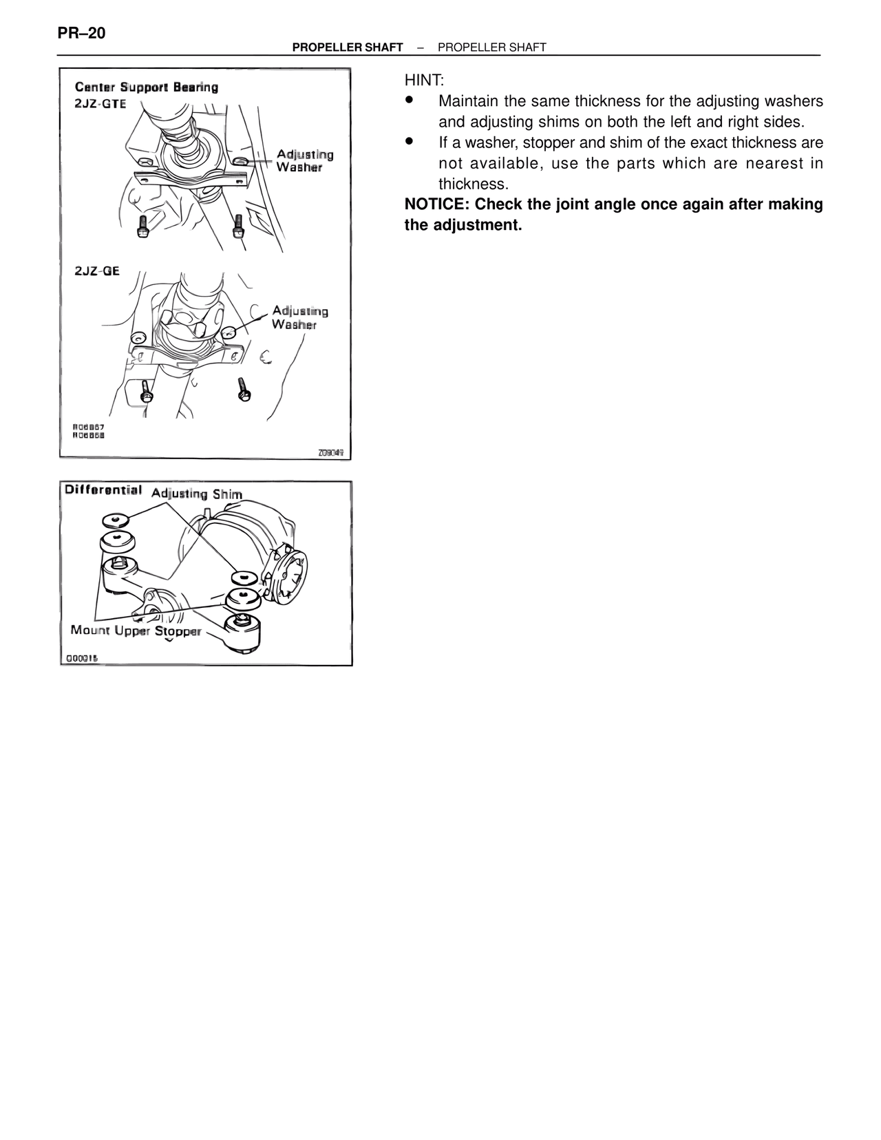 Propeller Shaft — MK4 Supra Propeller Shaft, page 21
