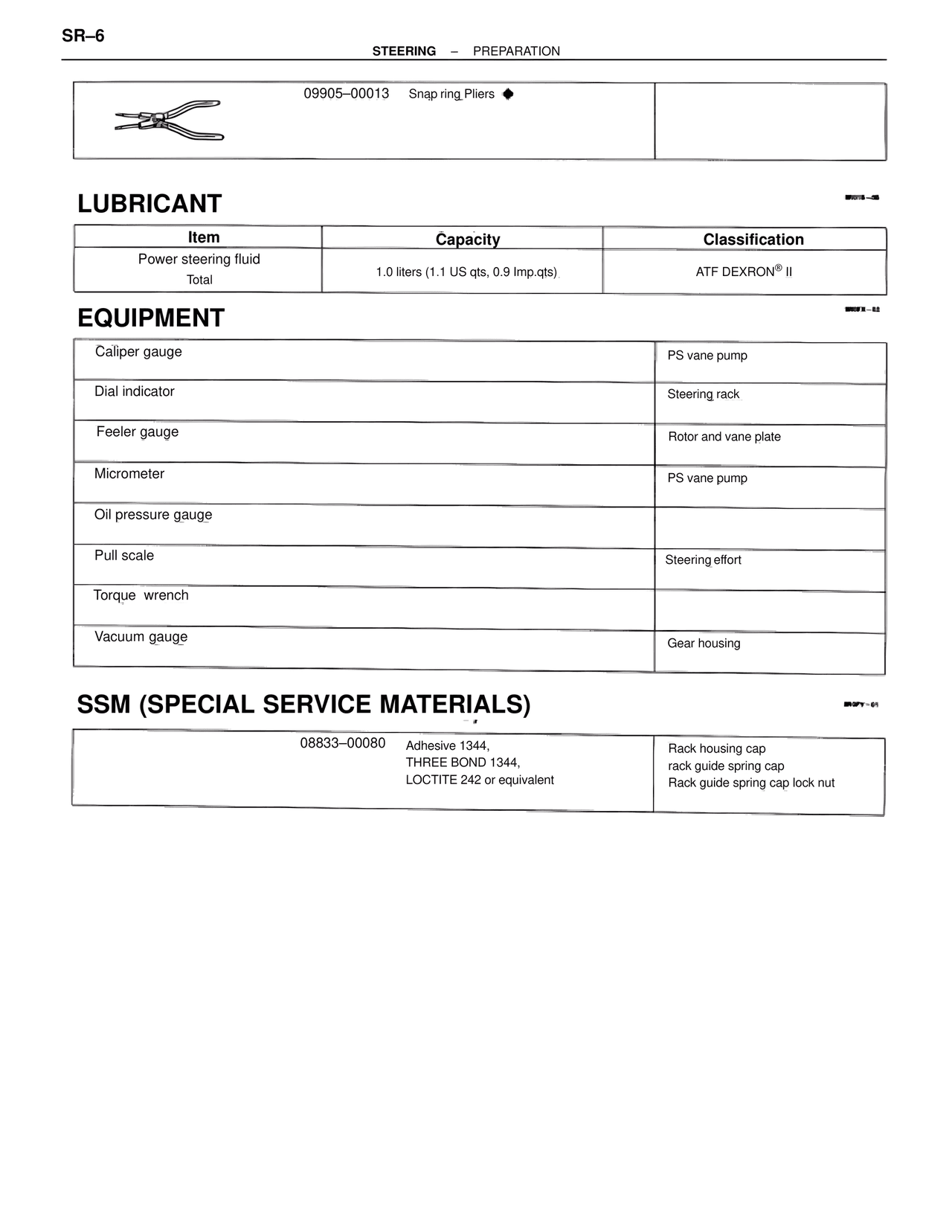 Lubricant — MK4 Supra Steering, page 6