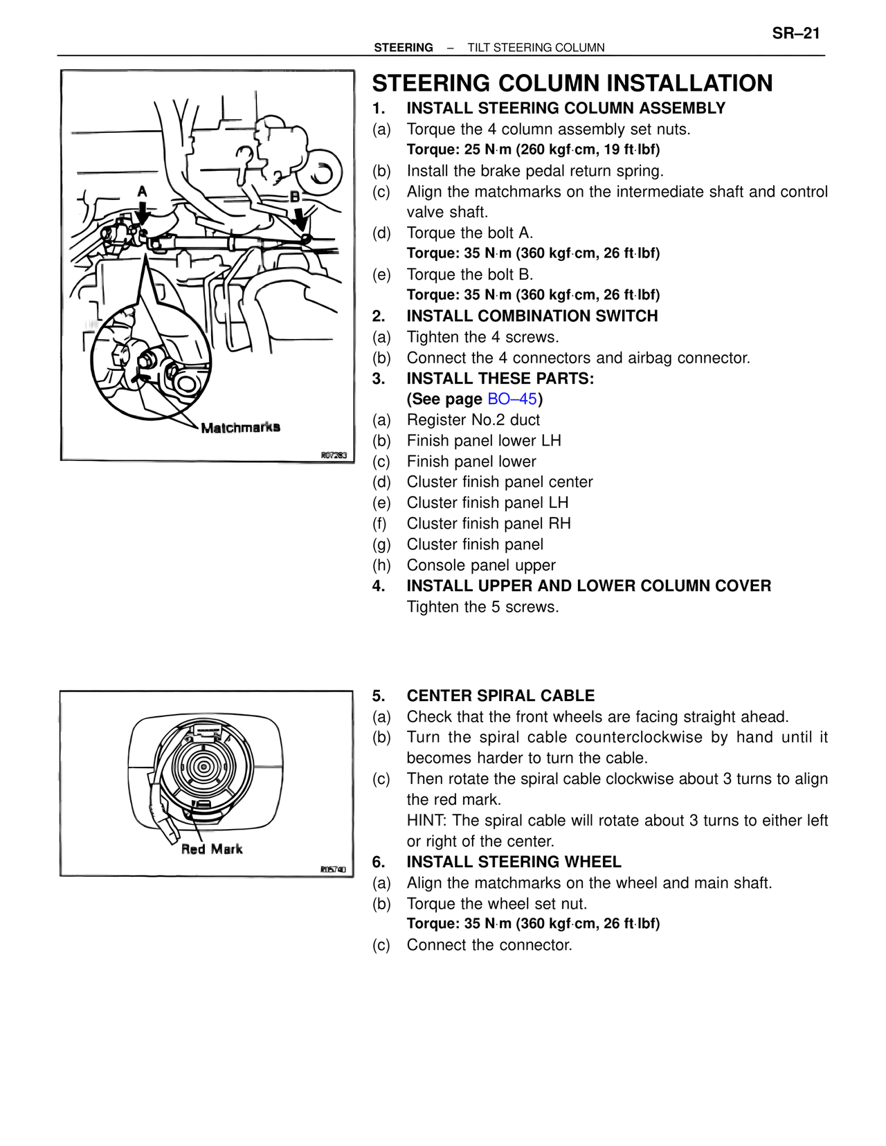 Steering Column Installation — MK4 Supra Steering, page 21