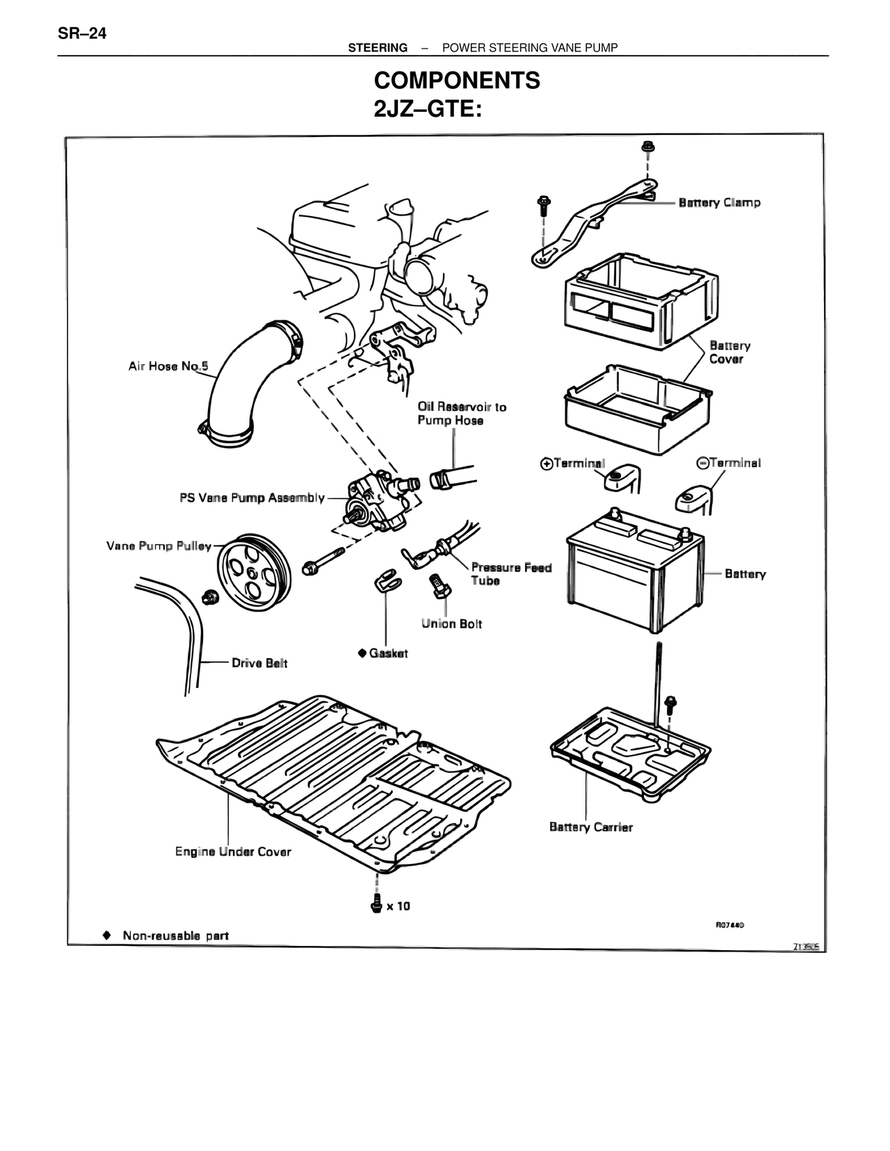Components 2JZ–GTE: — MK4 Supra Steering, page 24