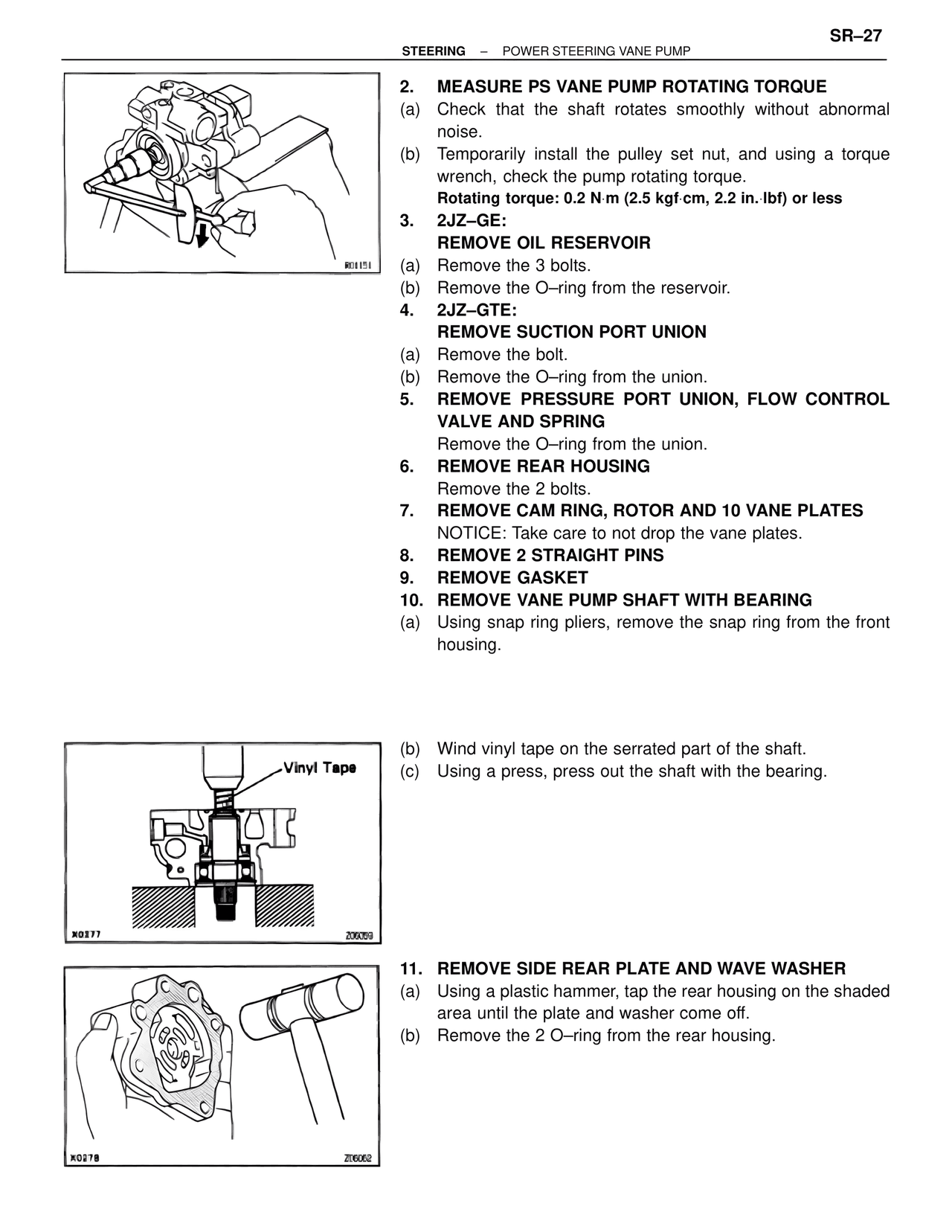 Power Steering Vane Pump — MK4 Supra Steering, page 27