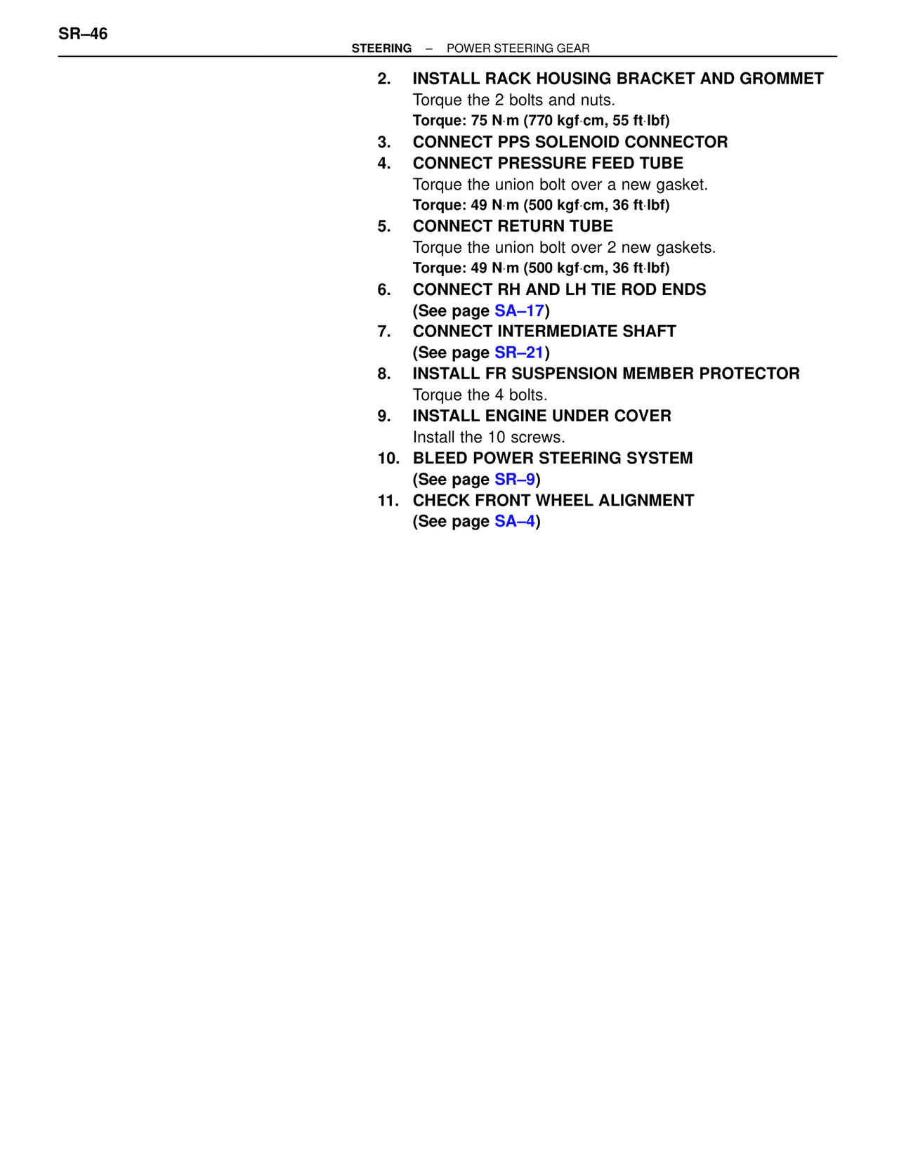 Steering — MK4 Supra Steering, page 46