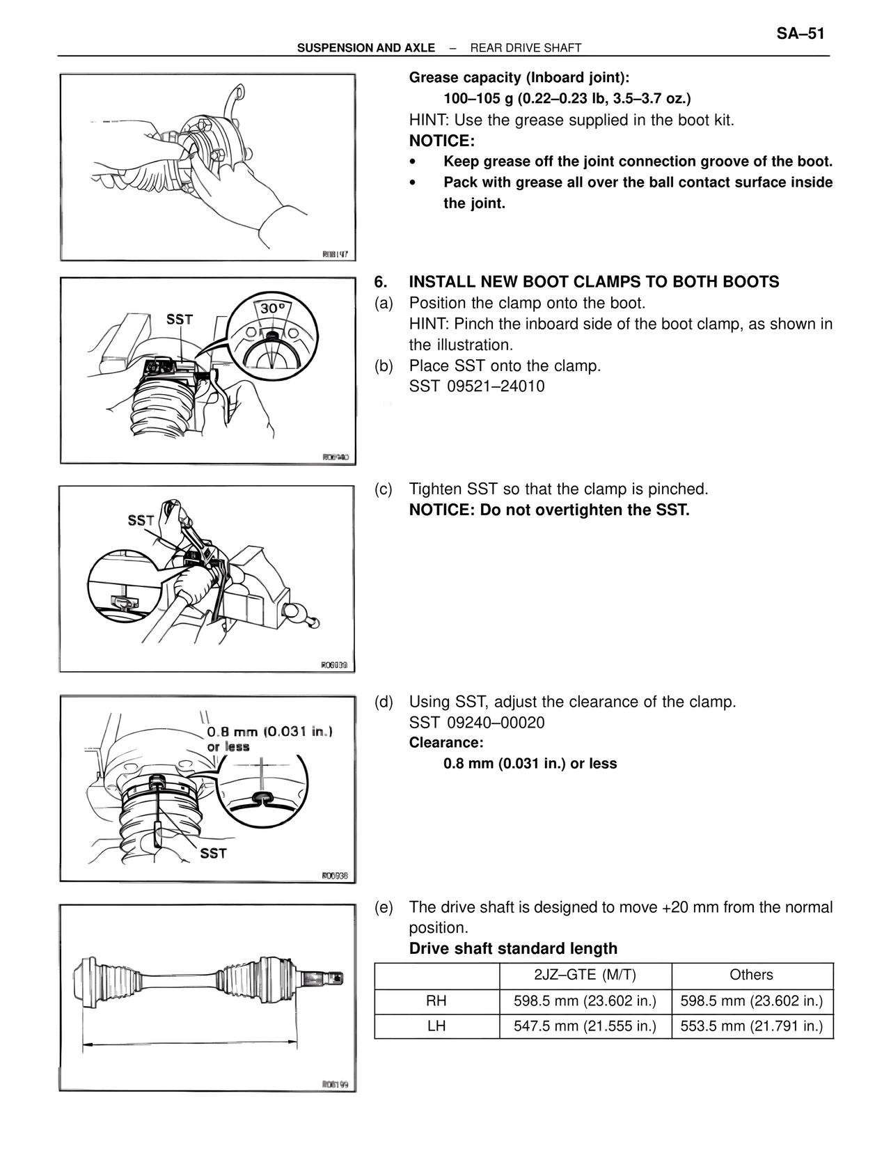 Suspension & Axle — MK4 Supra Suspension & Axle, page 51