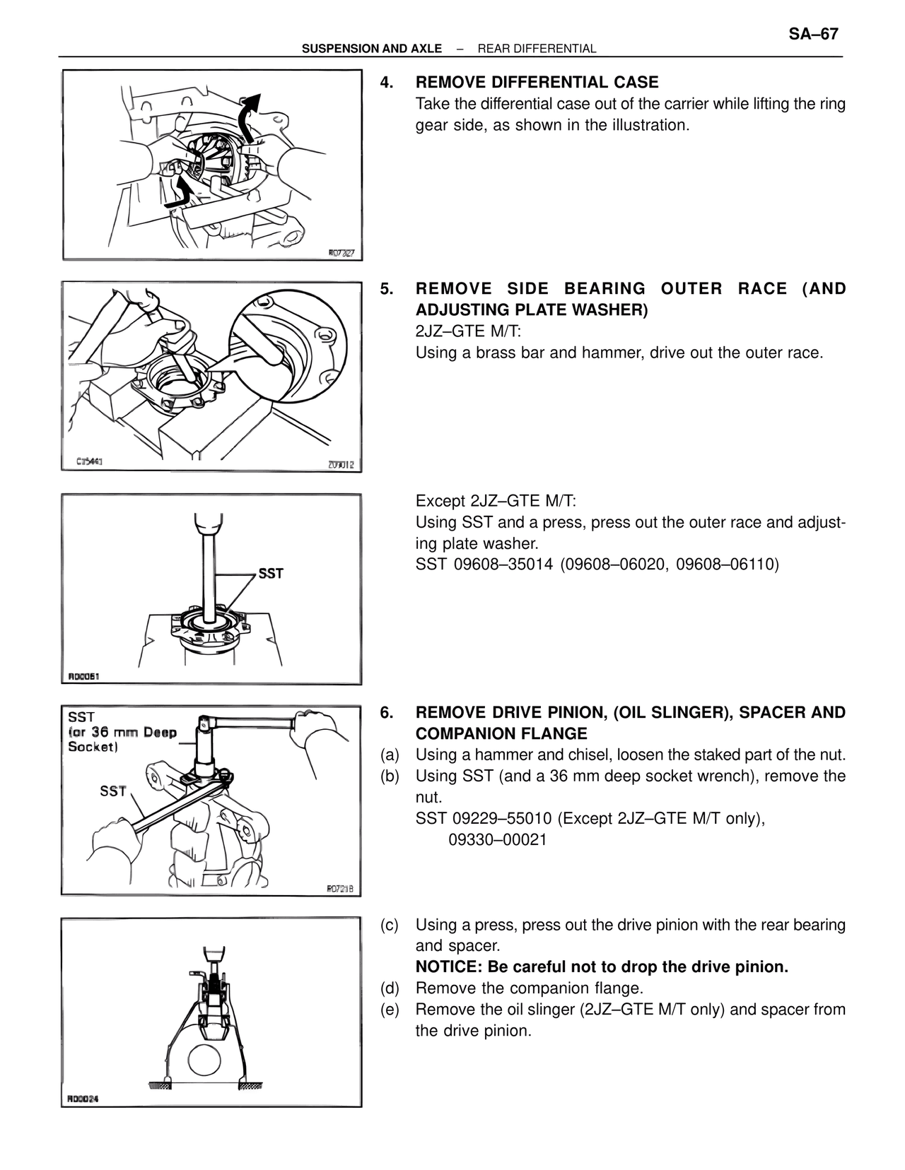 Suspension & Axle — MK4 Supra Suspension & Axle, page 67