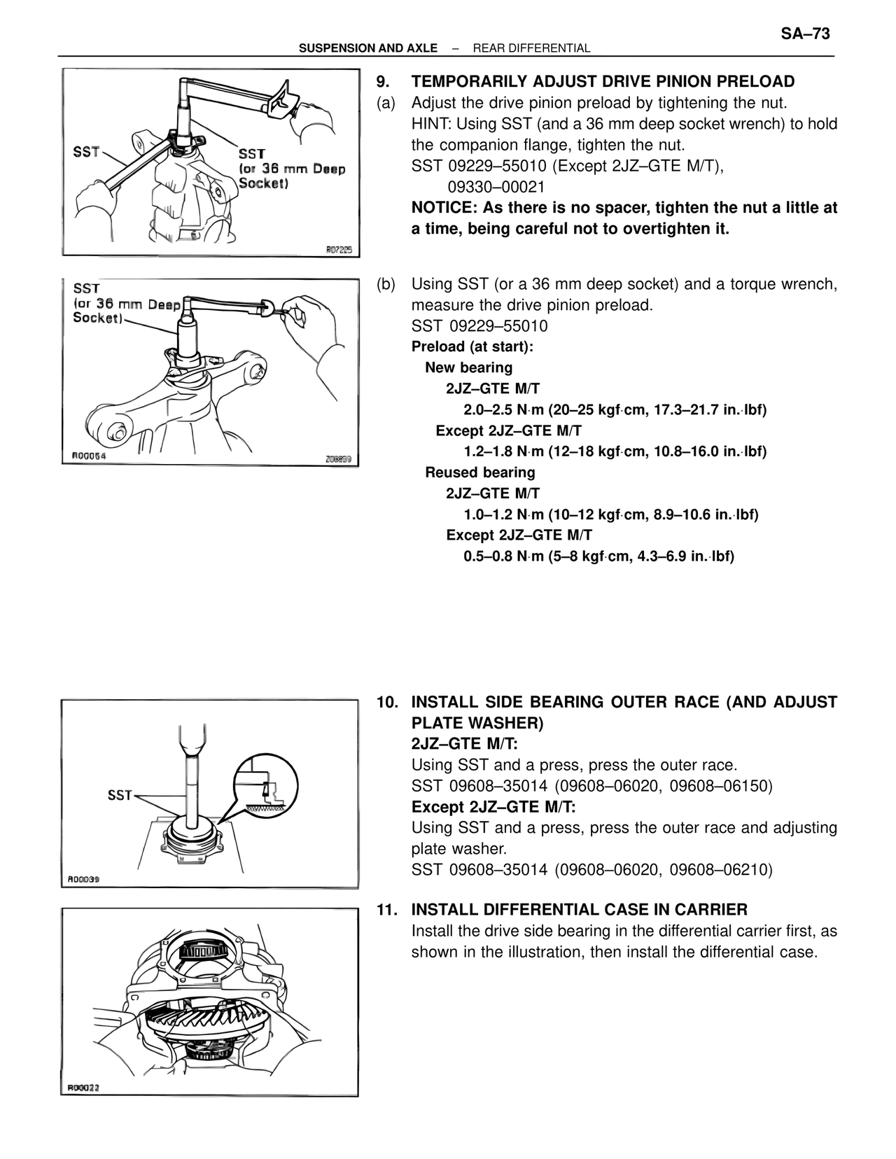 Suspension & Axle — MK4 Supra Suspension & Axle, page 73