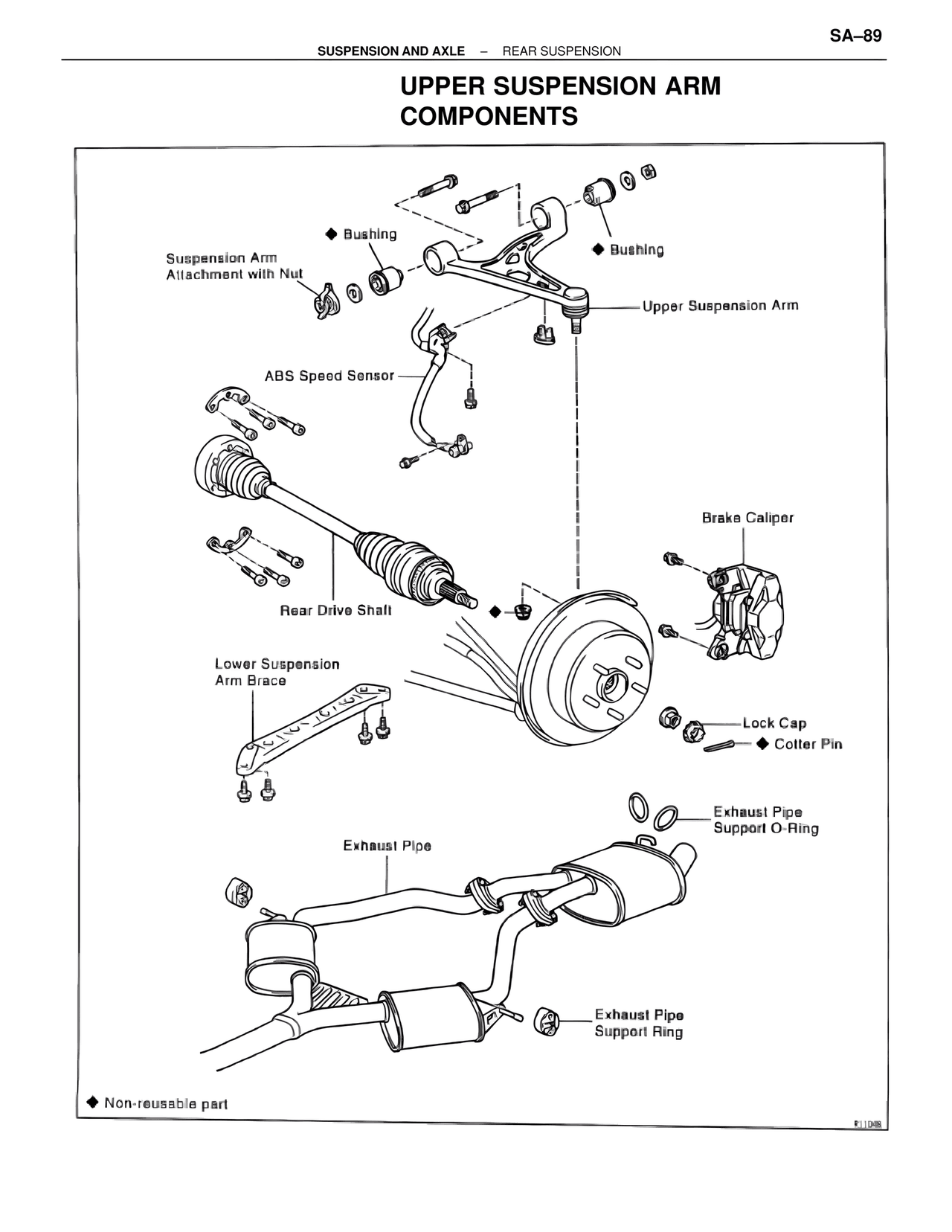 Upper Suspension Arm Components — MK4 Supra Suspension & Axle, page 89