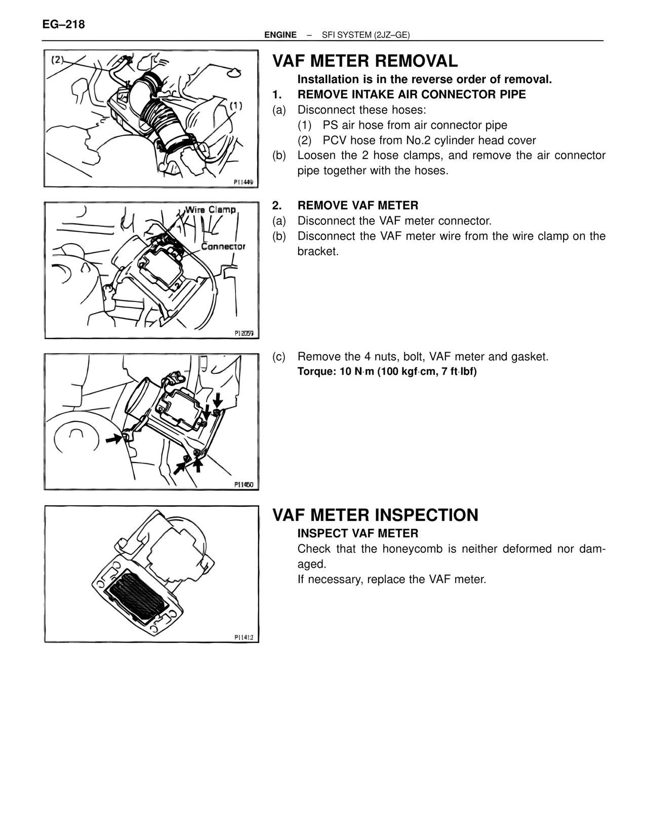 Vaf Meter Removal — MK4 Supra SFI System 2JZ-GE, page 32